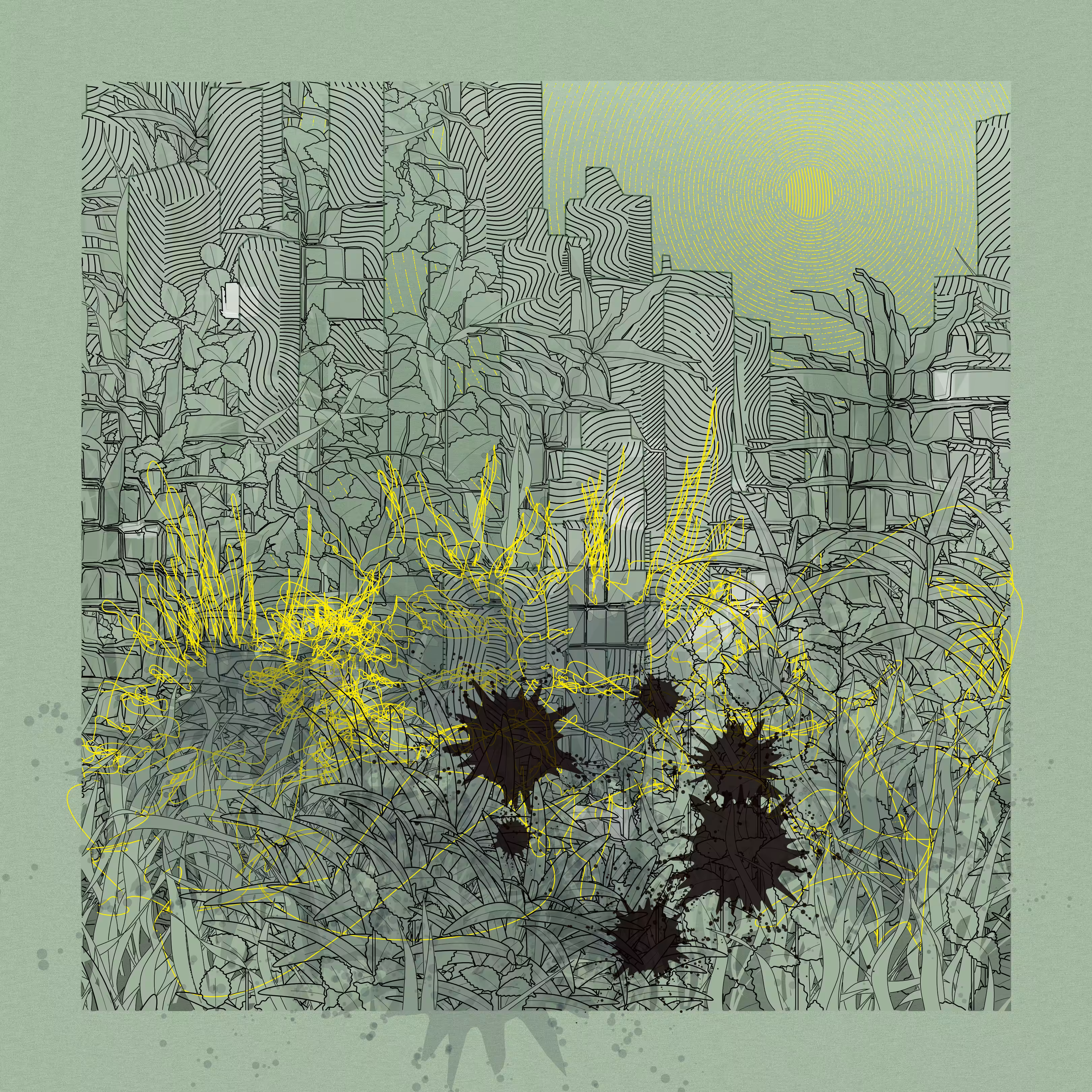 Landscape with Carbon Capture #402