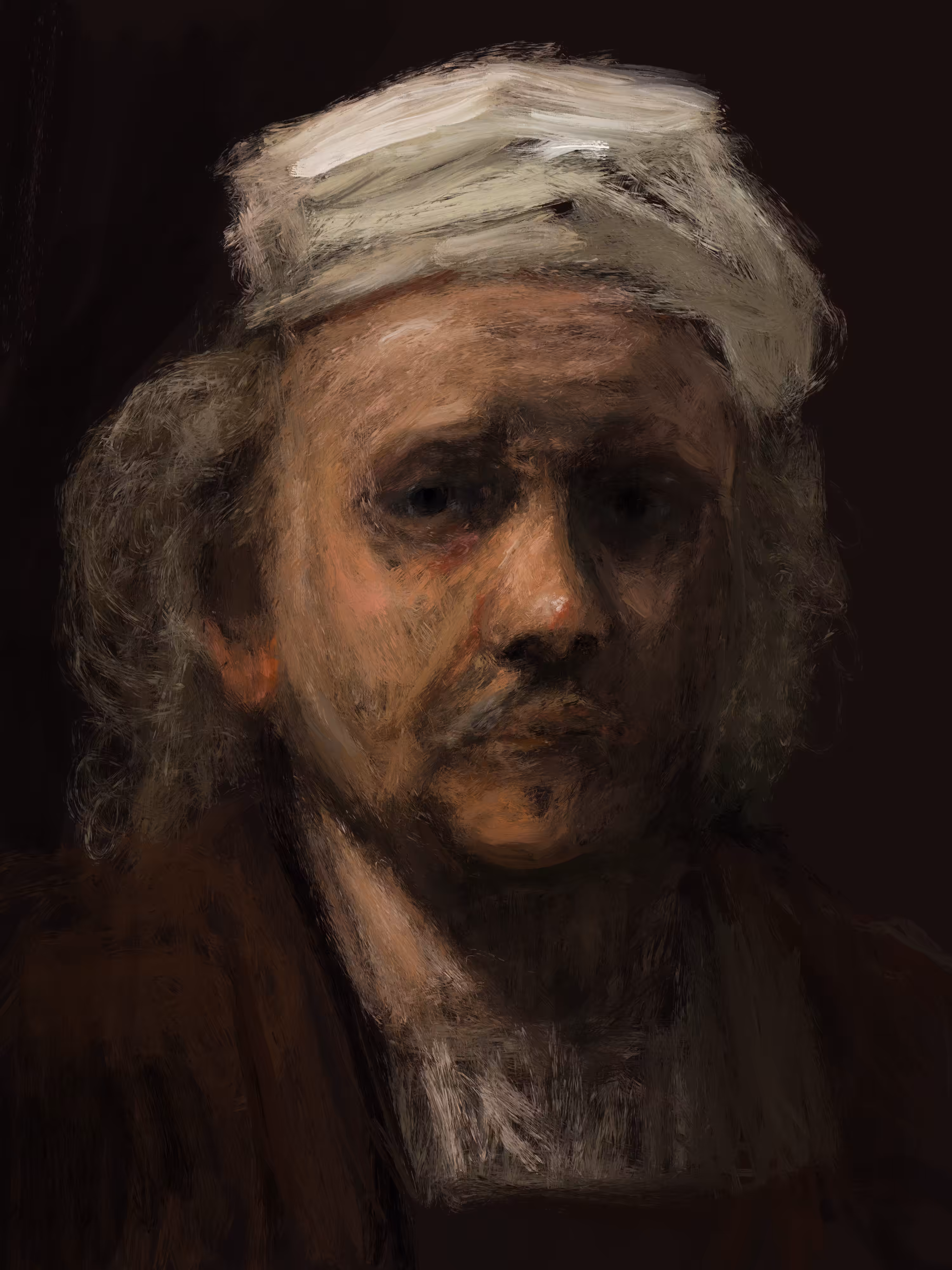 Rembrandt's study