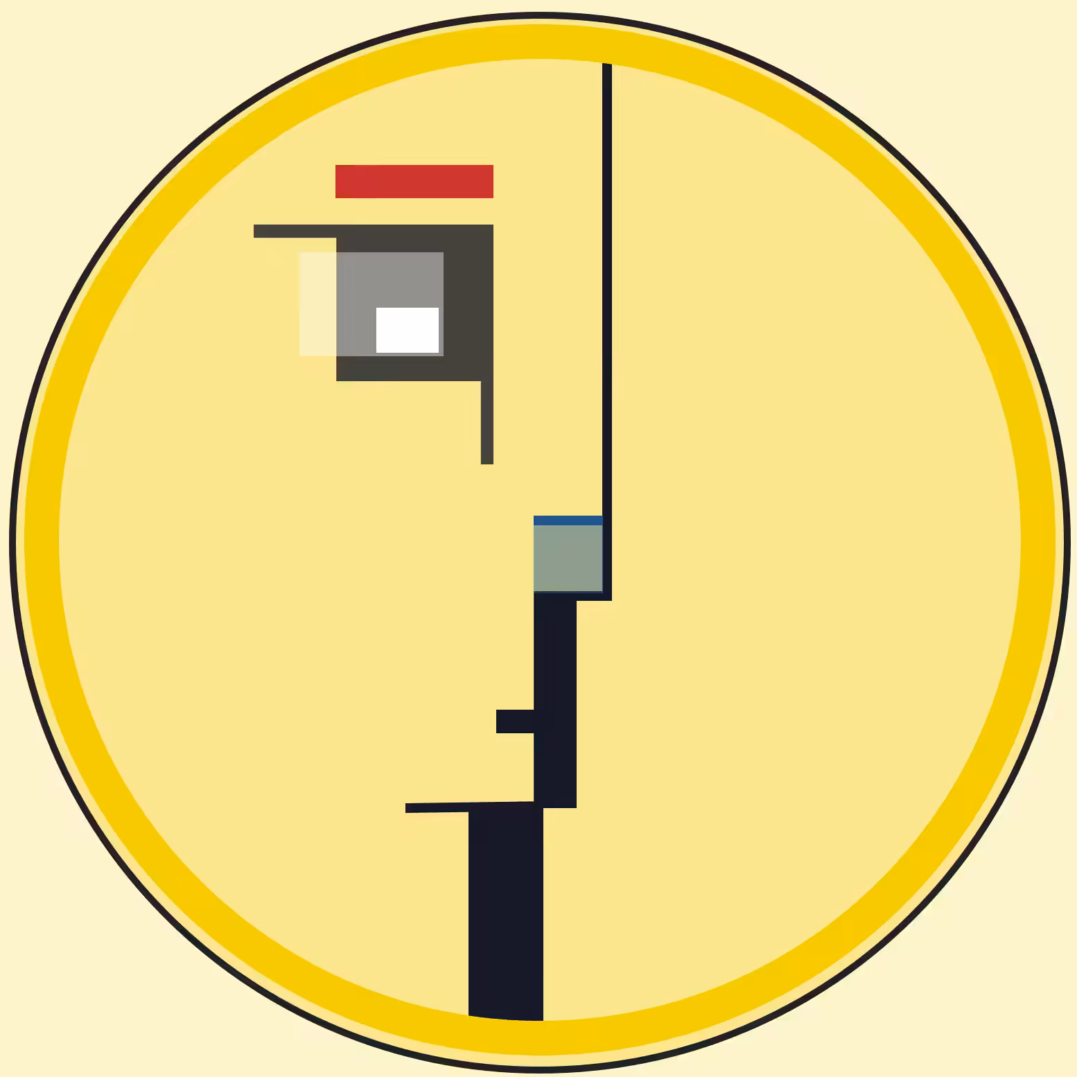 Bauhaus Faces: #004