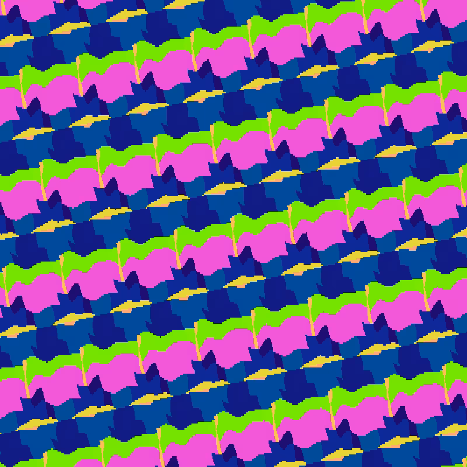 Dithered Stripes #40