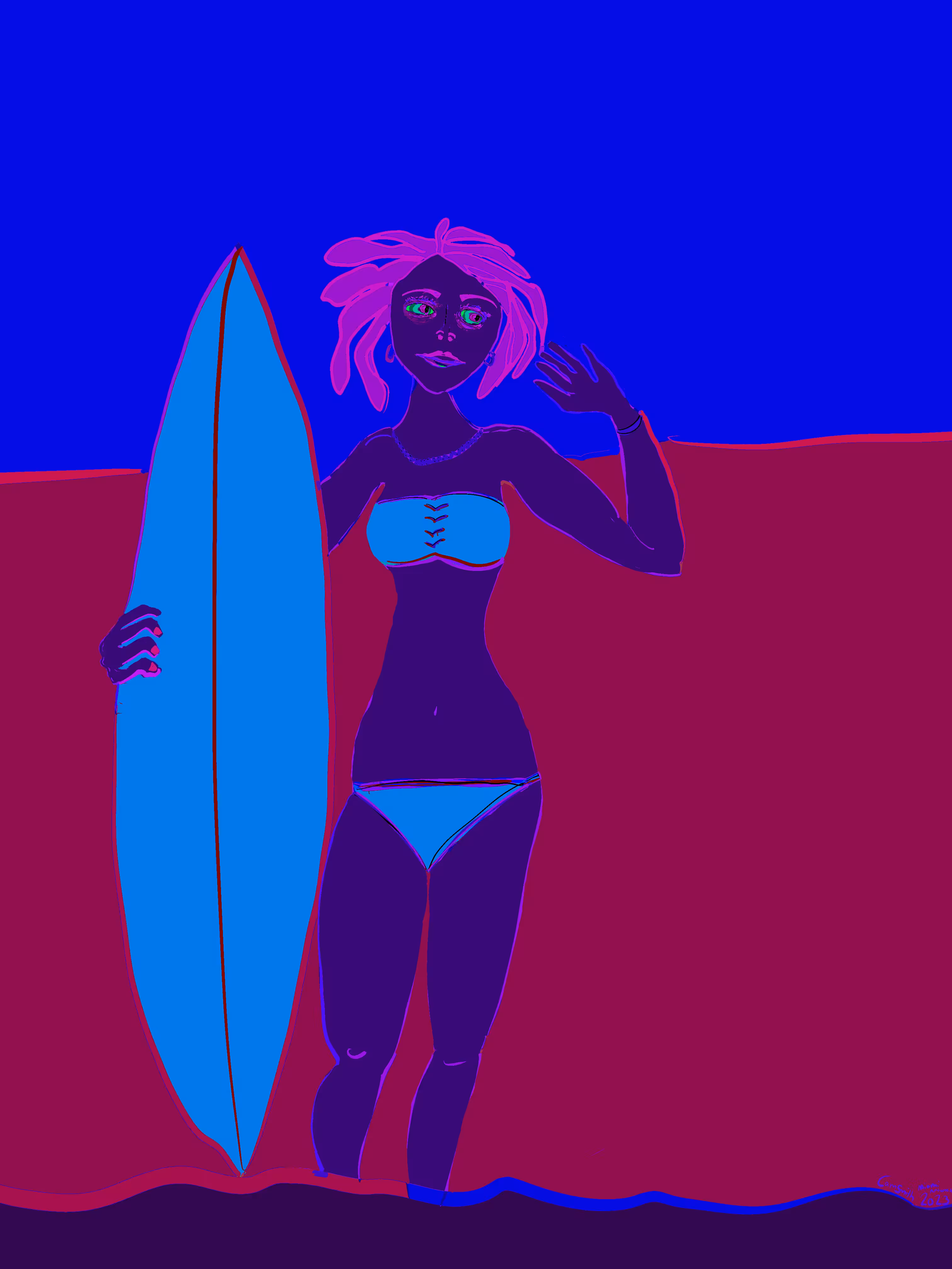 Miami Surfer 