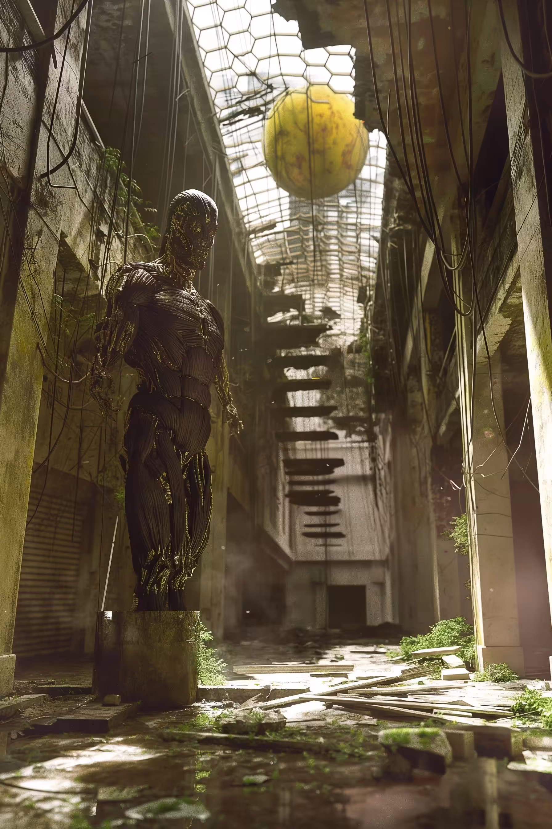 Dystopia city