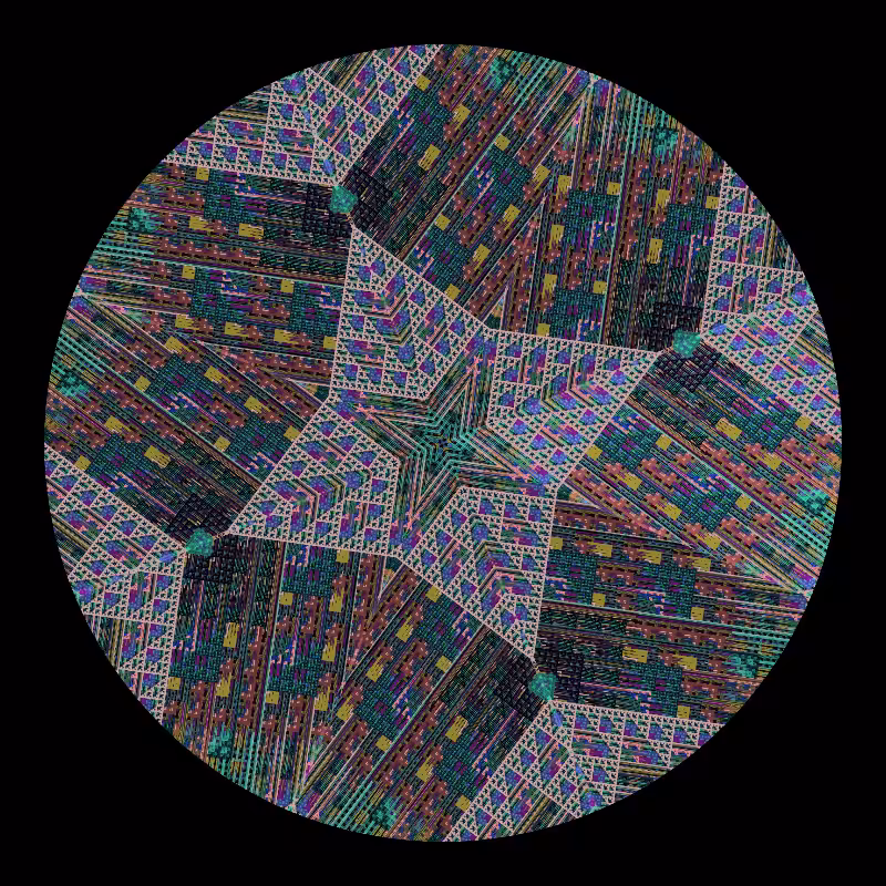 Binary kaleidoscope #160