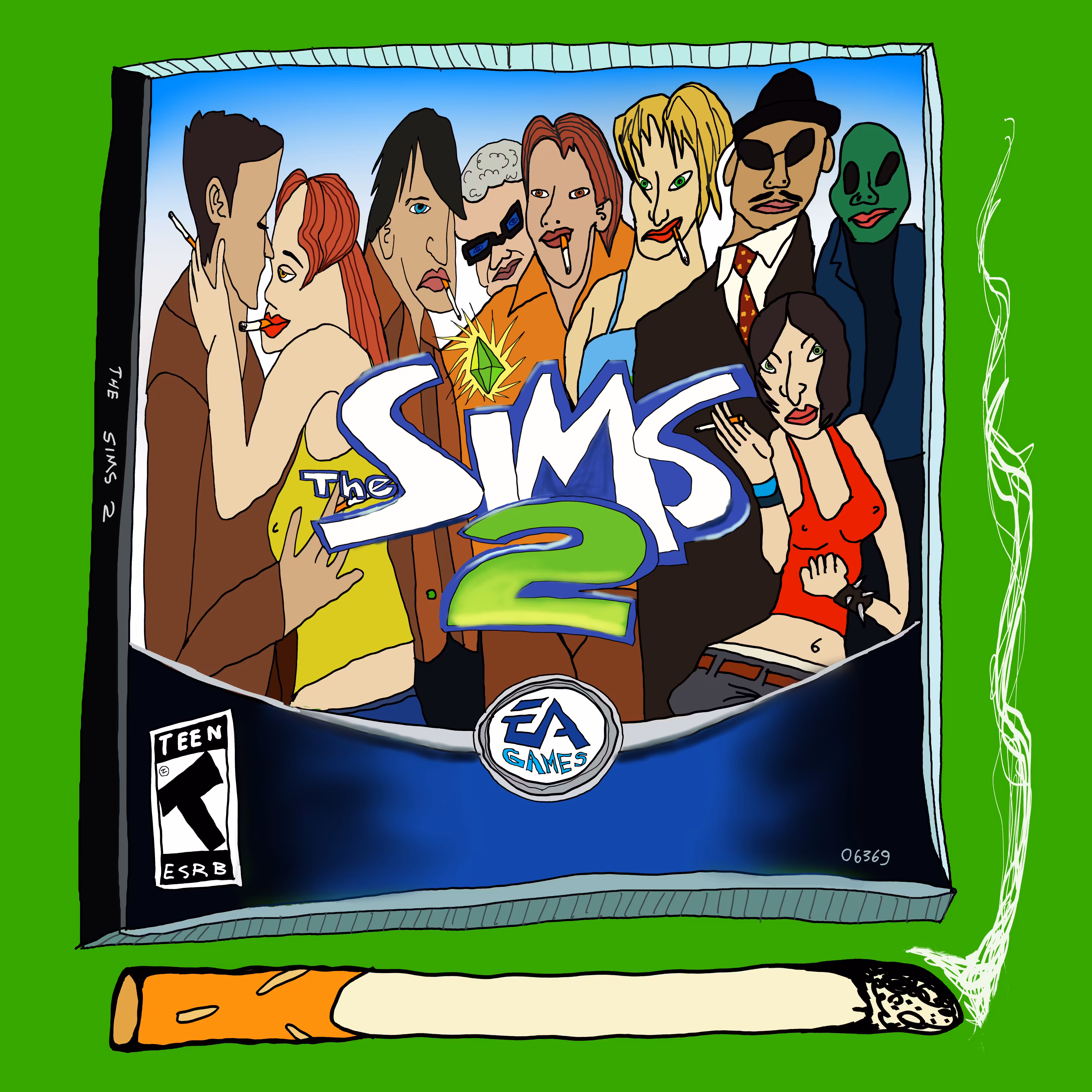 The sims 2 y un pucho