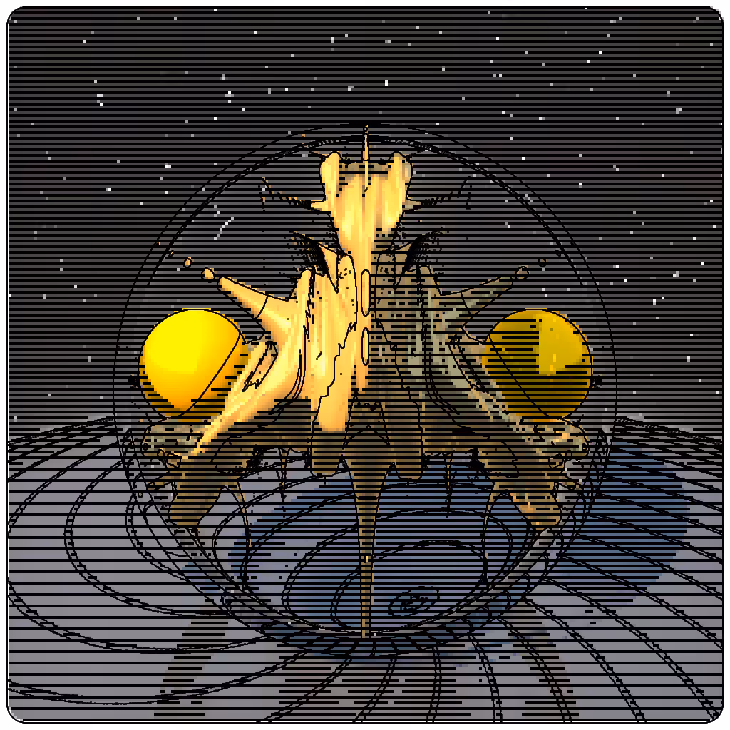 LL21 Mac Plus Fractal-in-a-Globe #1