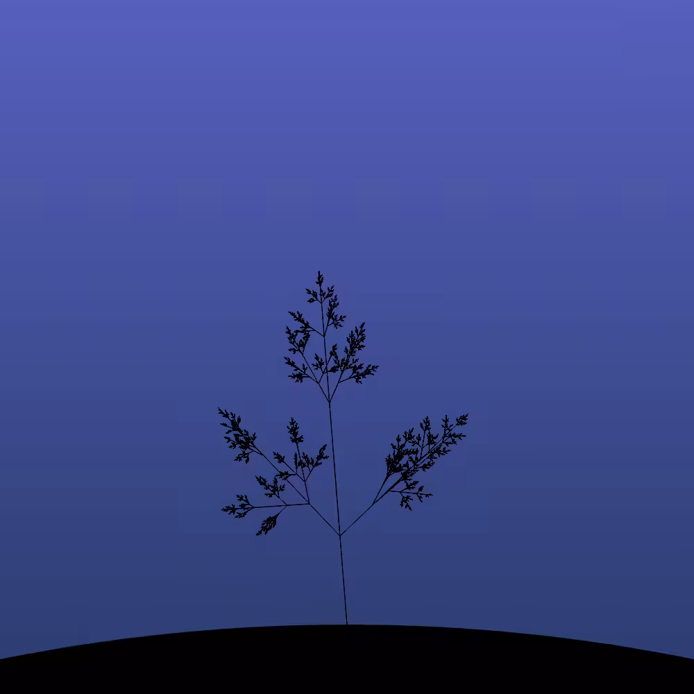 Fractal-Lsystem Tree #110