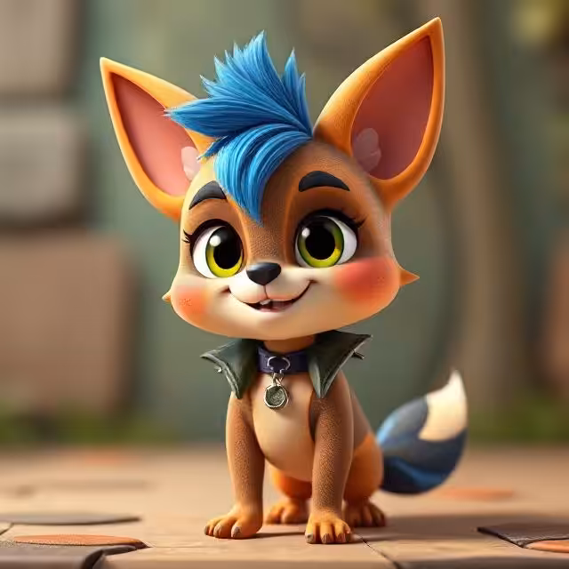 Punky Pups: Pup - 008