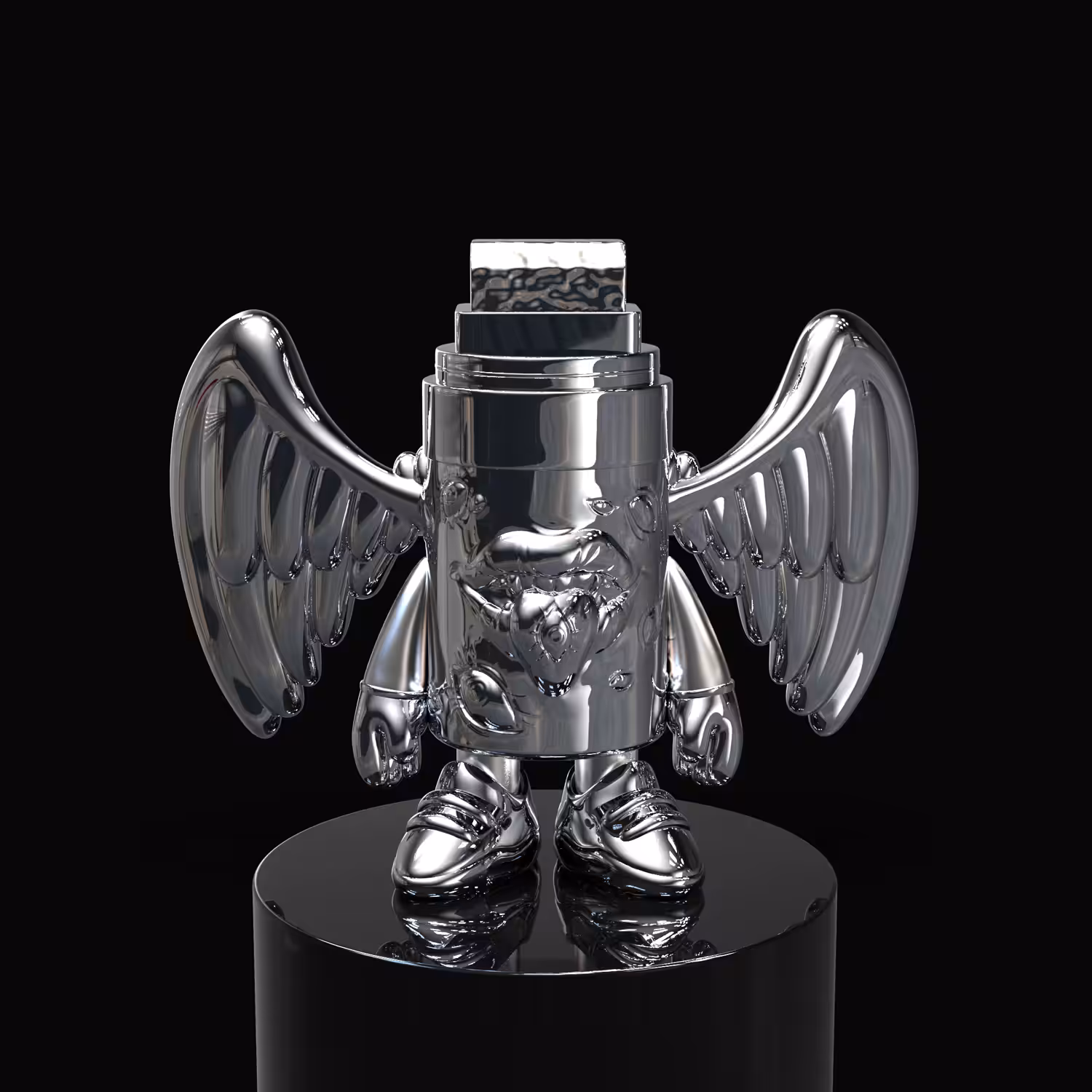 Miss Upacey Marker Mascot (Metal)
