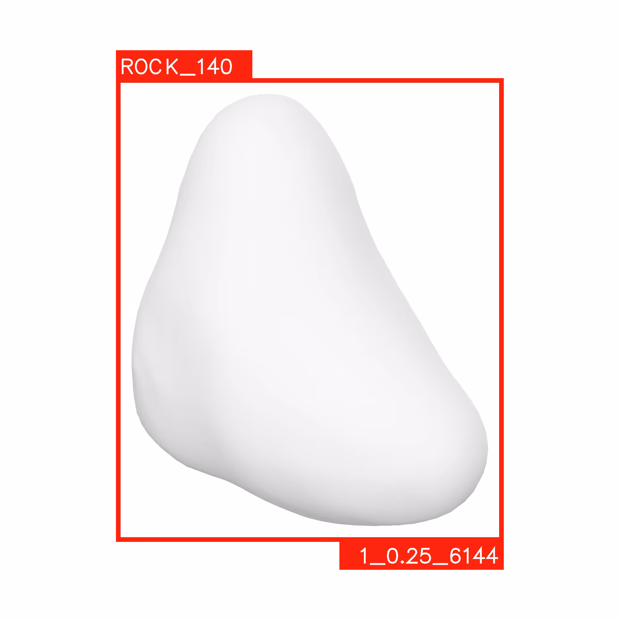 UNSHADED ROCKS: ROCK 140