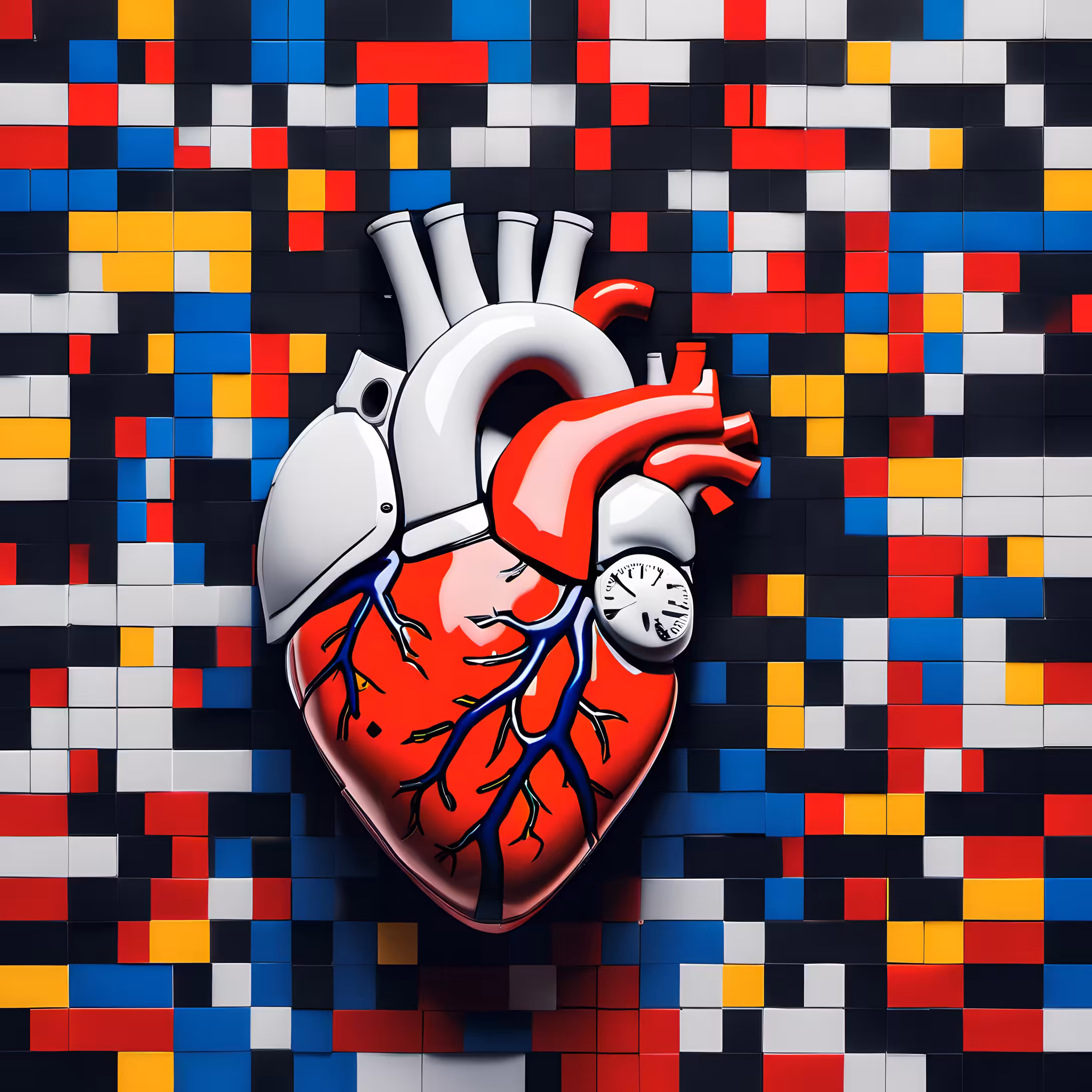 De Stijl My Beating Heart #3