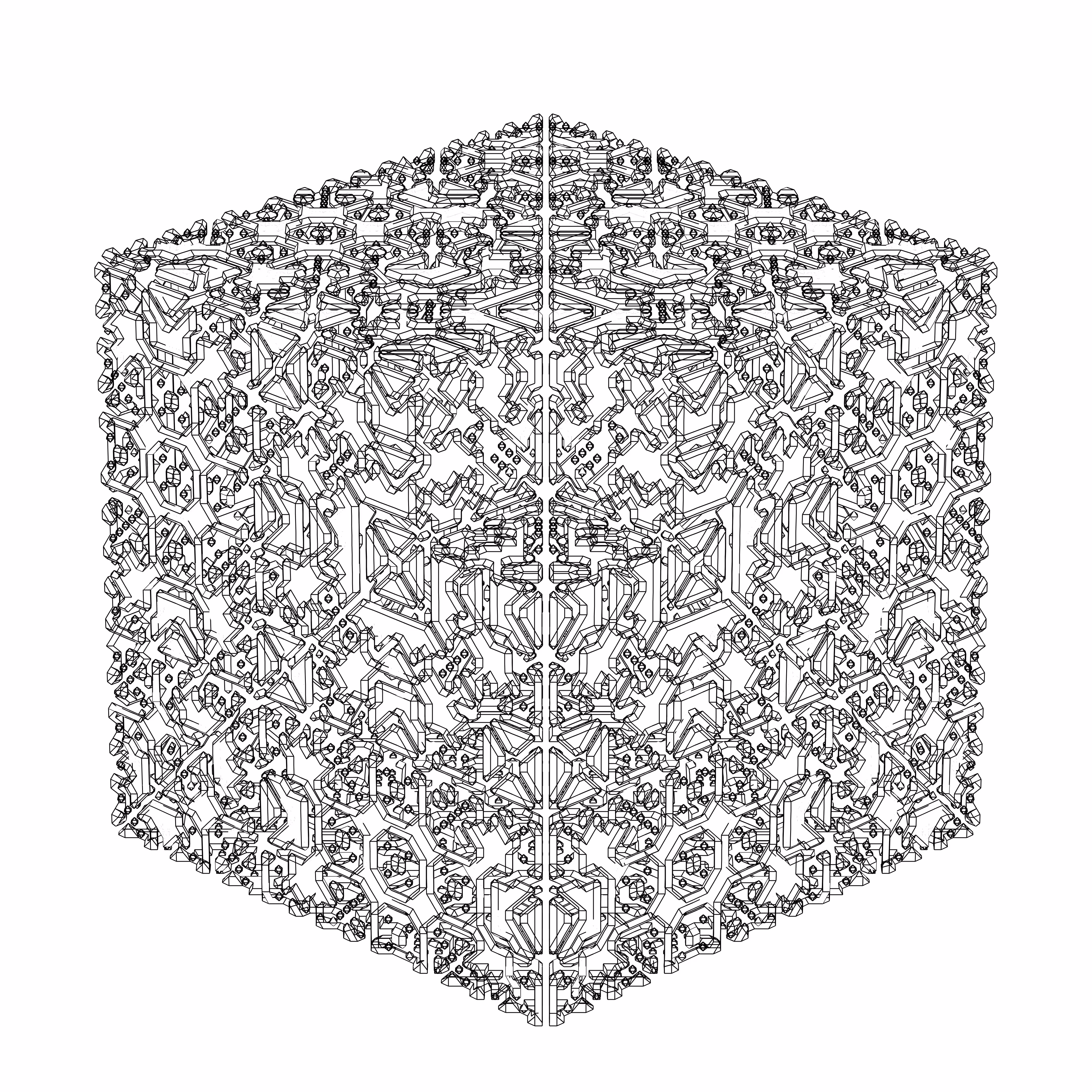 LL21 Alien Art Cube #943