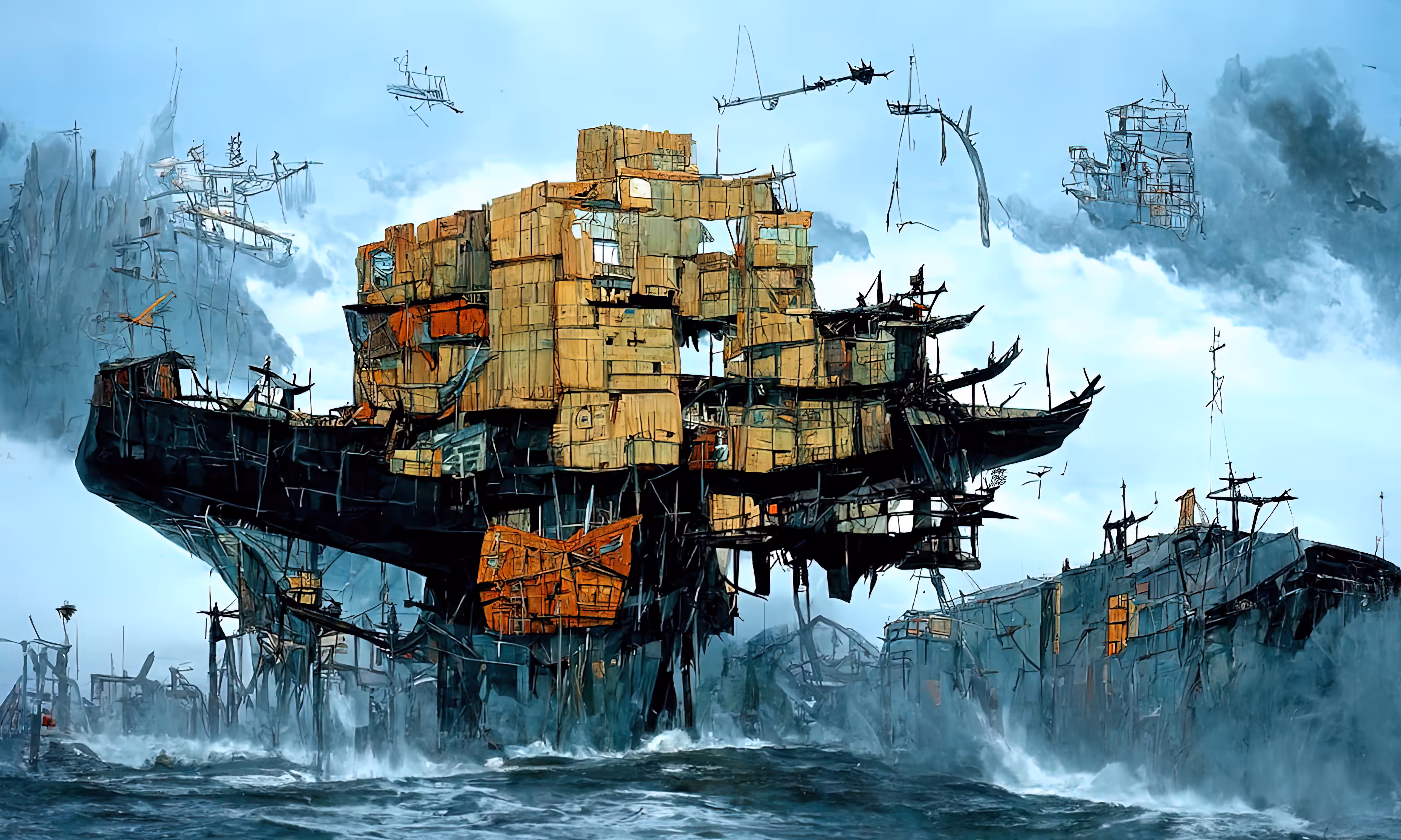 The Fierce Sea 0