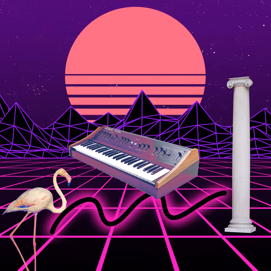 S Y N T H W A V E Nightlife Generator #36