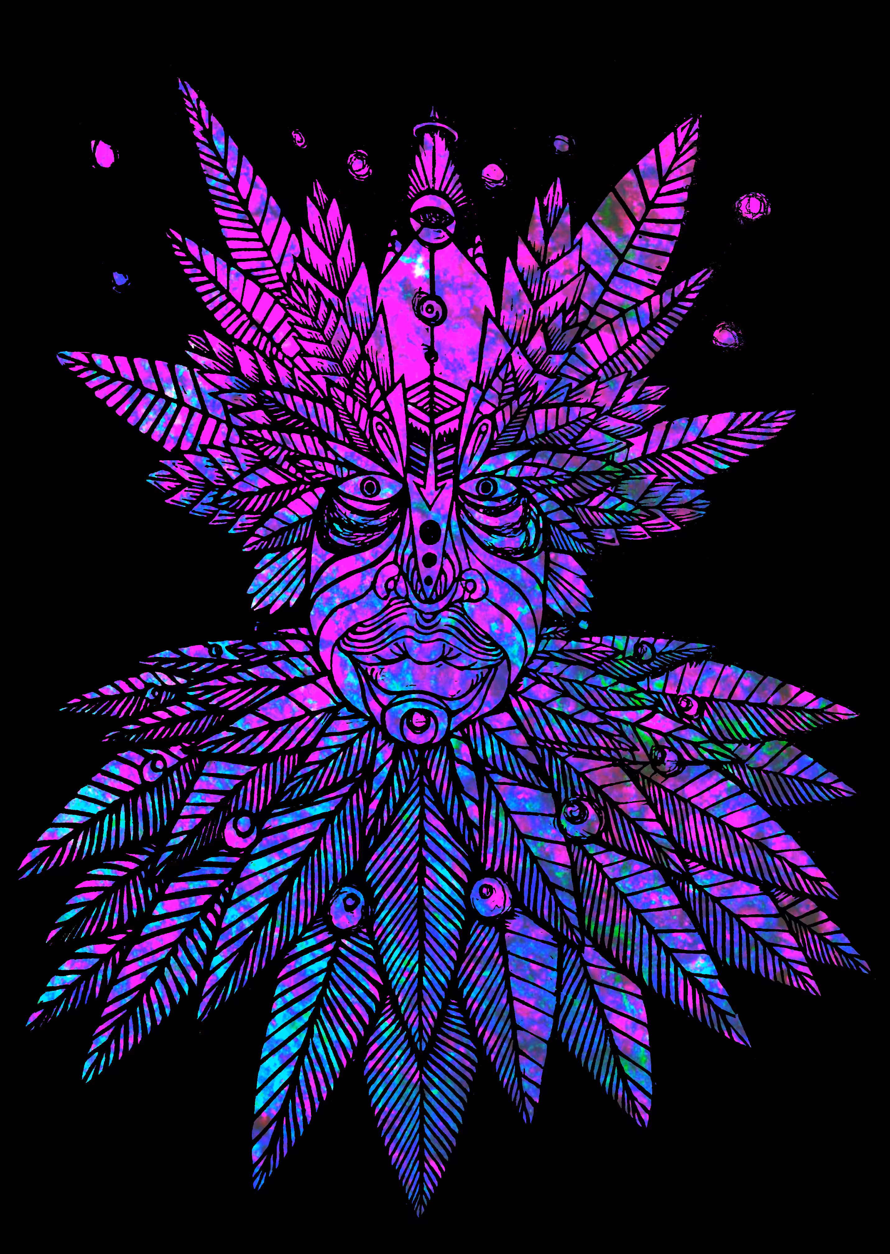 Green Man Neural Variant