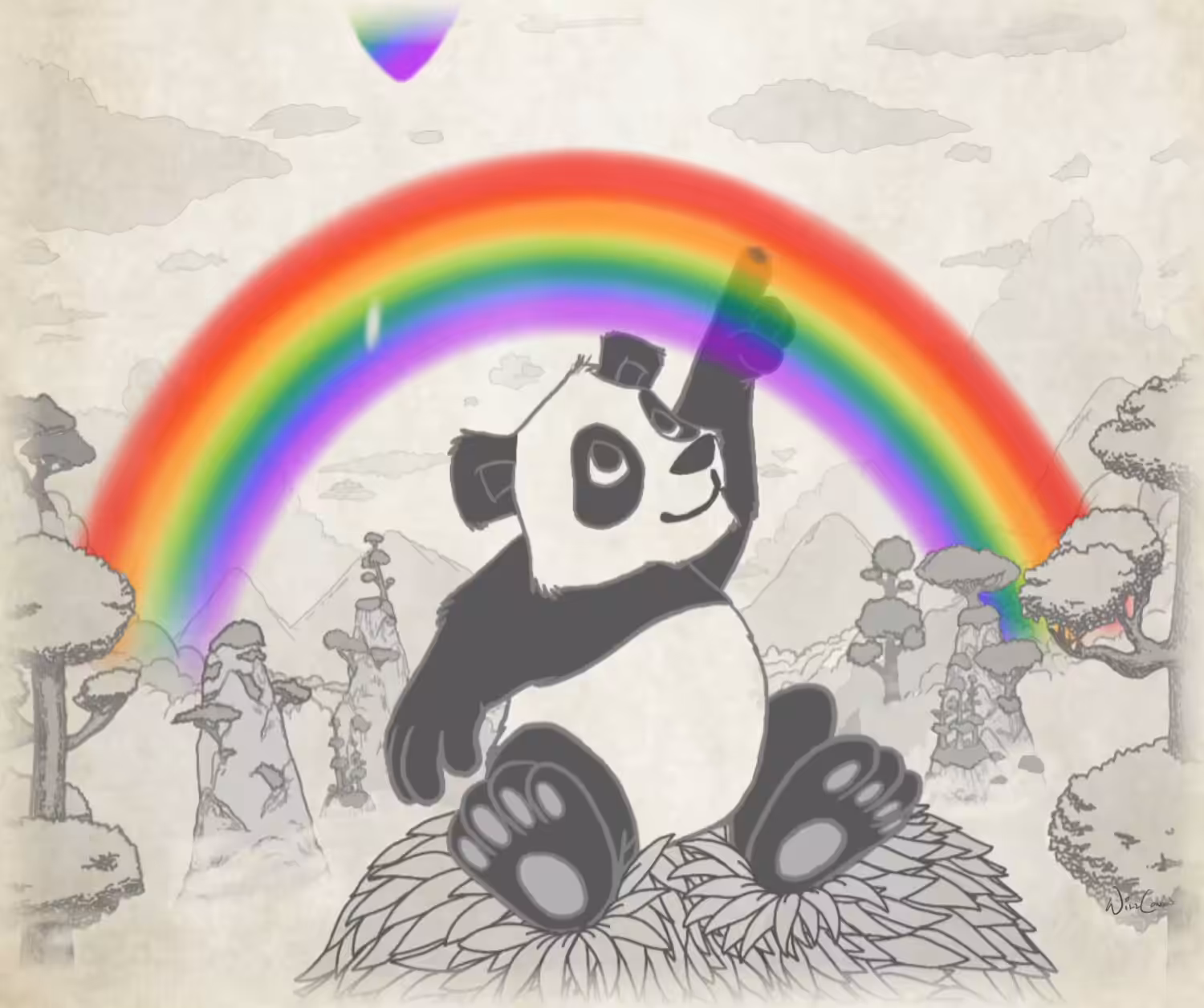 Panda Rainbow