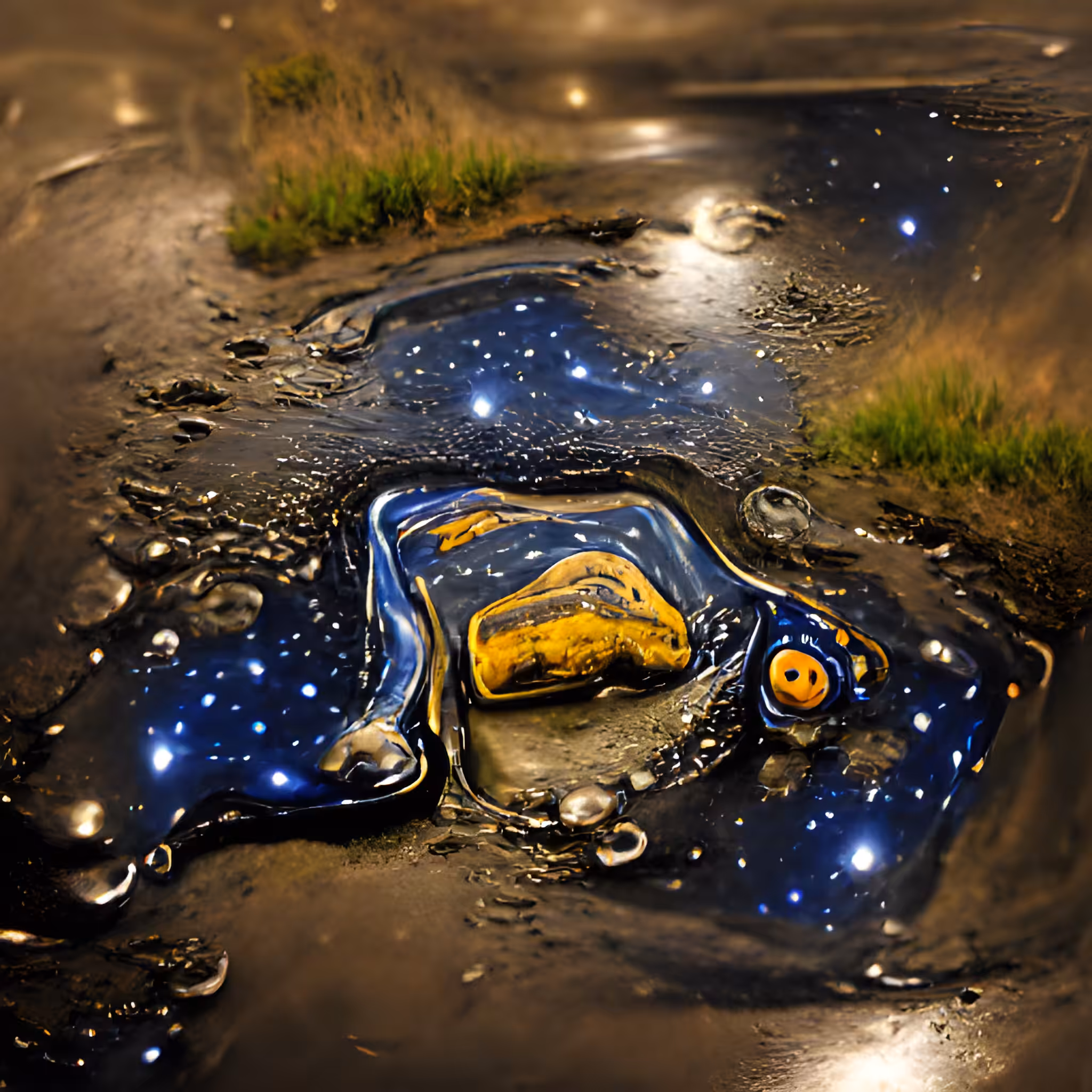 Pools of Starry Night #06