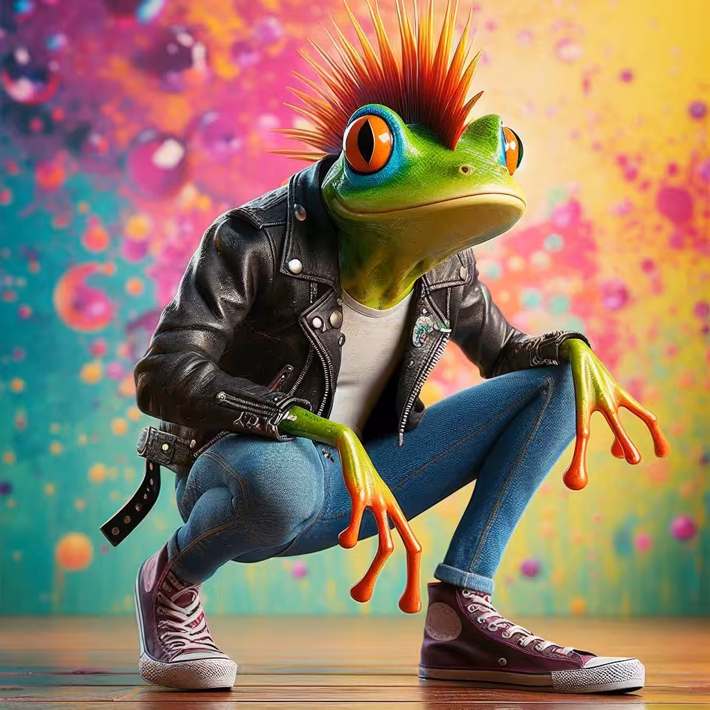 Punk Frog #01