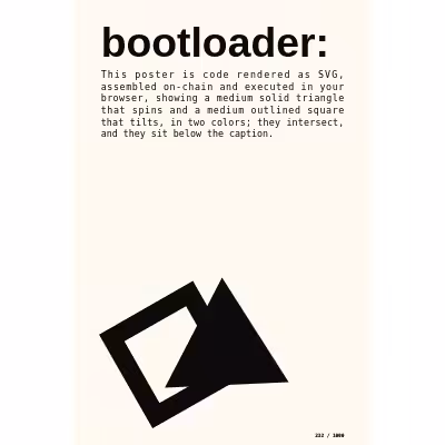 bootloader: selfie #232
