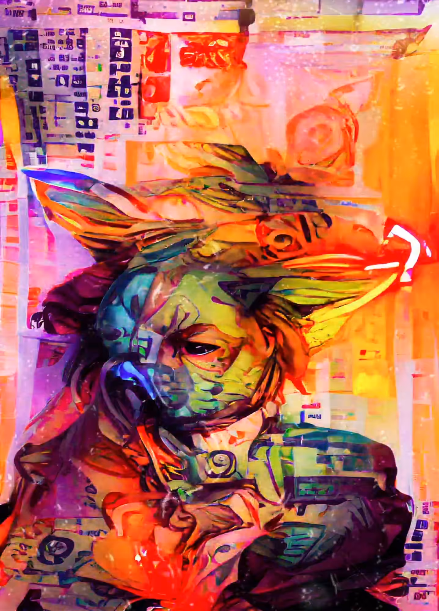 Dog's Emotional Color Transitions #2