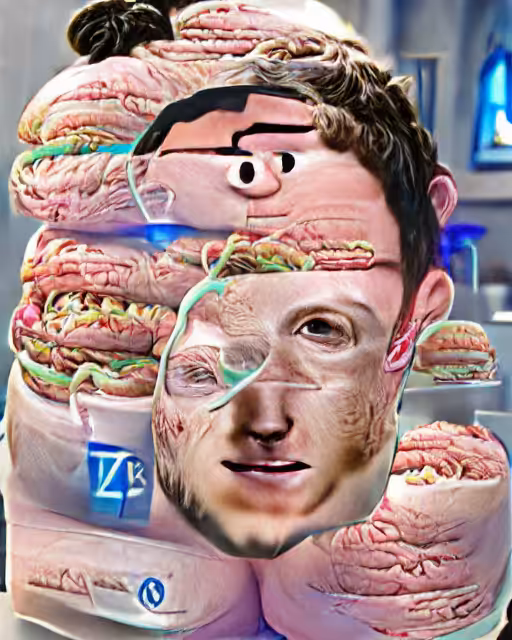 Mark ZuckerBurger (pixray_genesis)