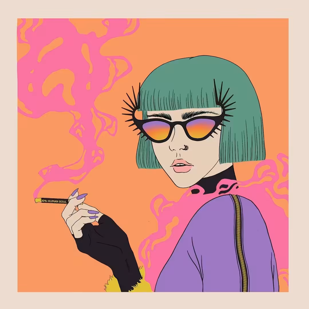 The Soul Smoker. Solid colour series #1