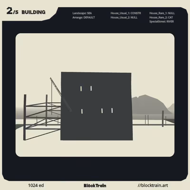 BlockTrain Building #186