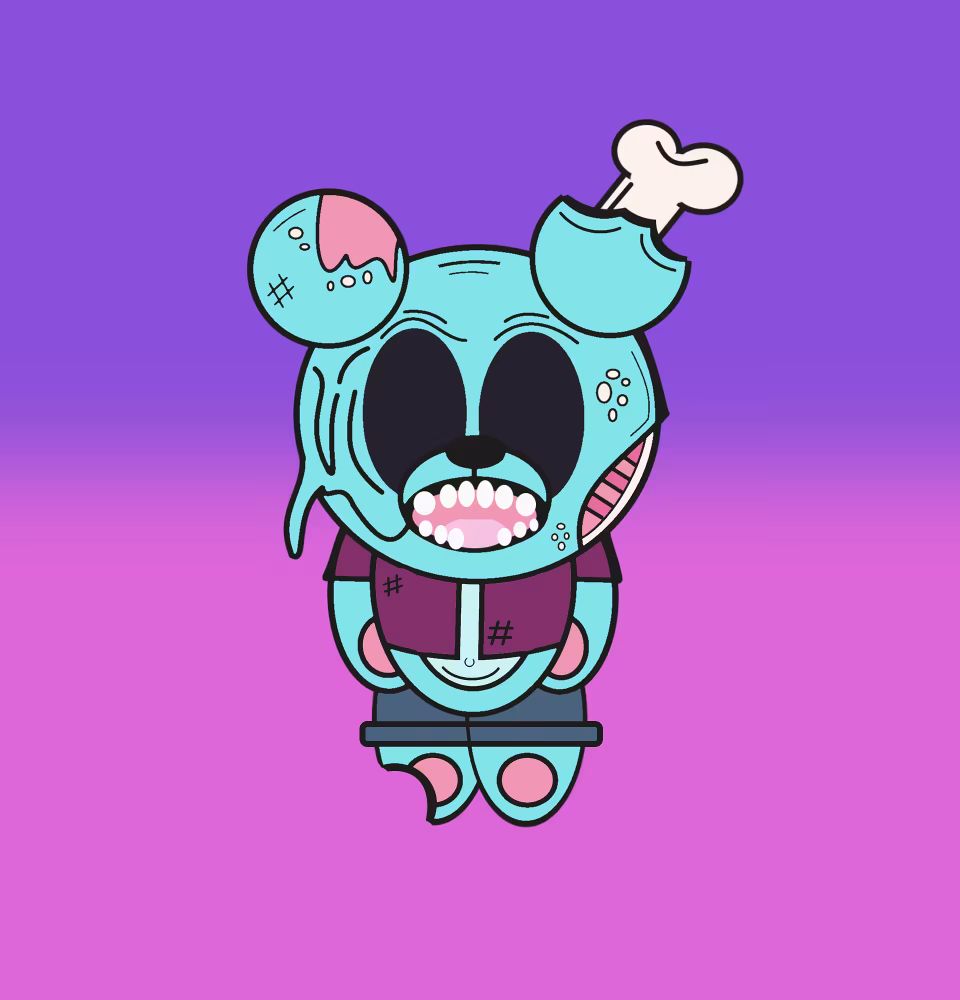 Zombie Kuma (Brother Blue)
