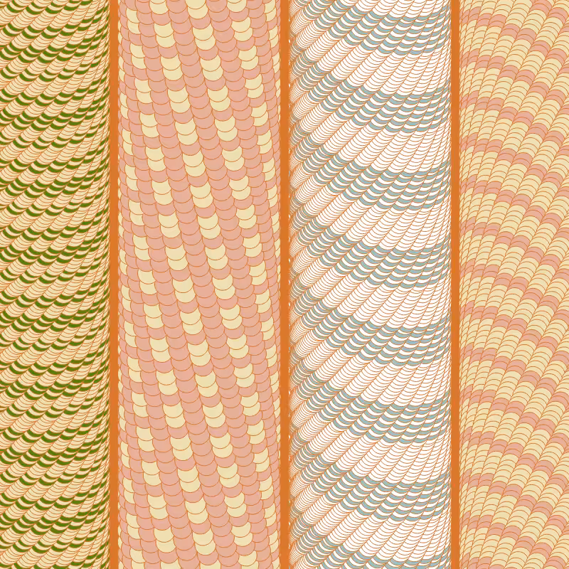 Patterns of infinity colorized #16