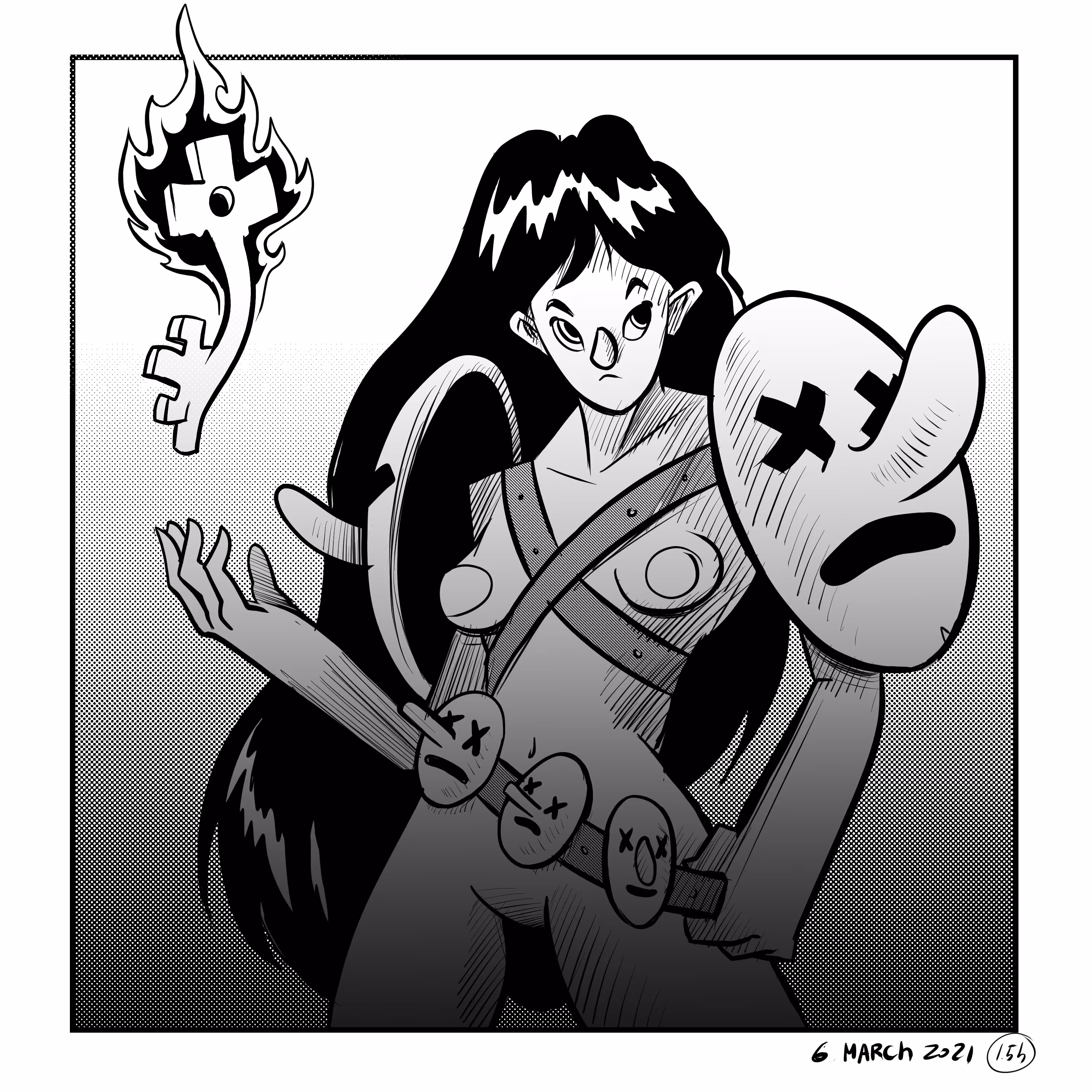 The Warrior Holds The Key