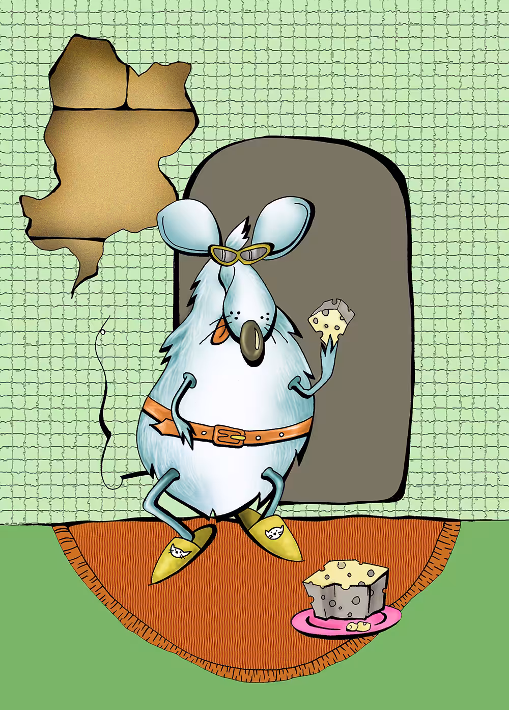 Cheesy Mouse 