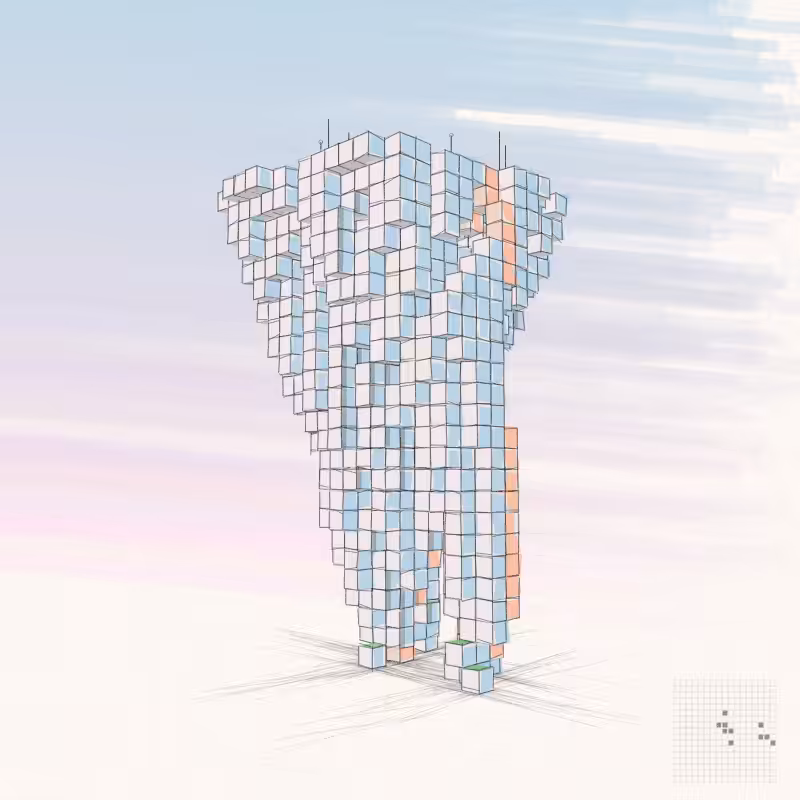 Cellular Skyscrapers #205