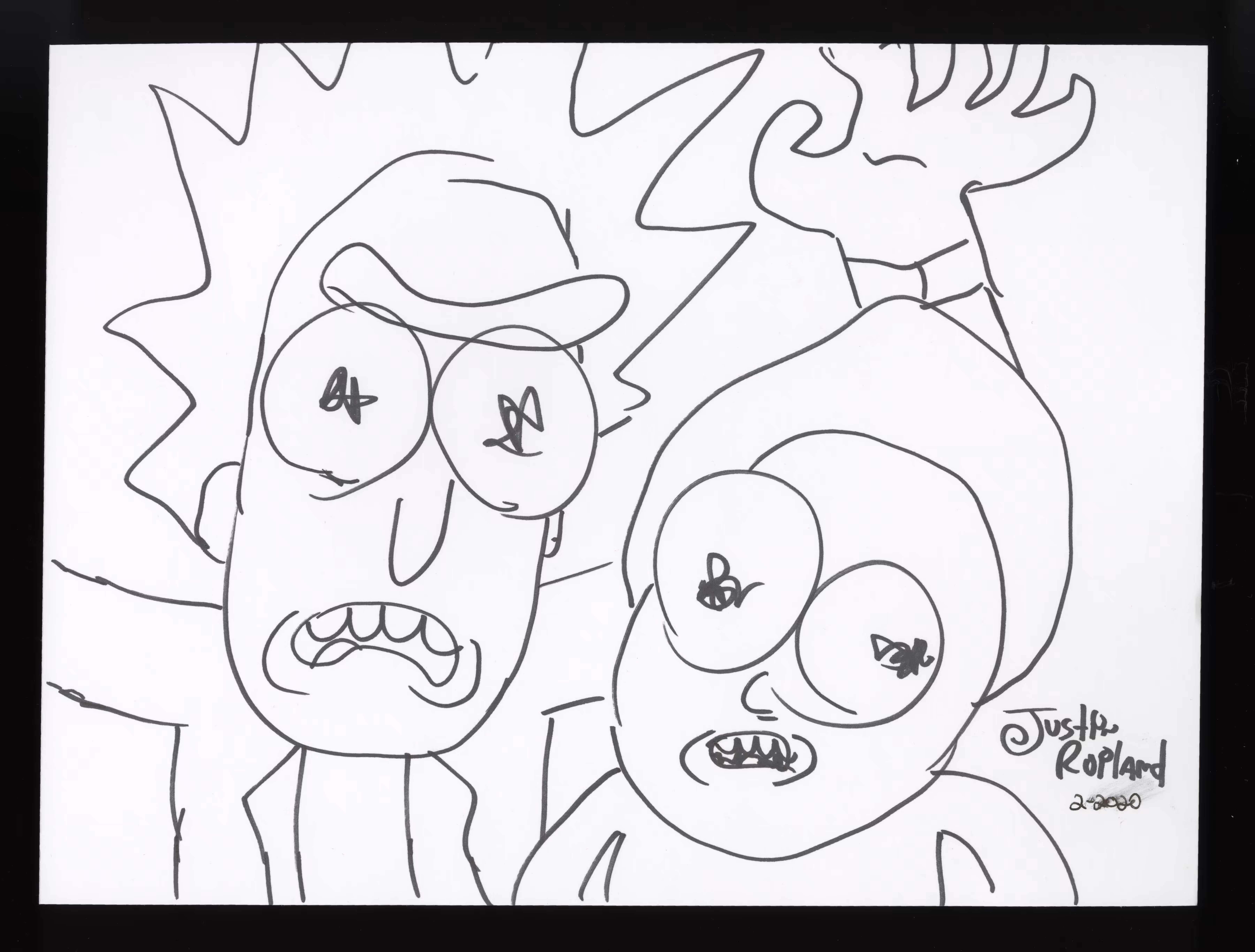 The First Ever Edition Of Rick And Morty Cryptoart