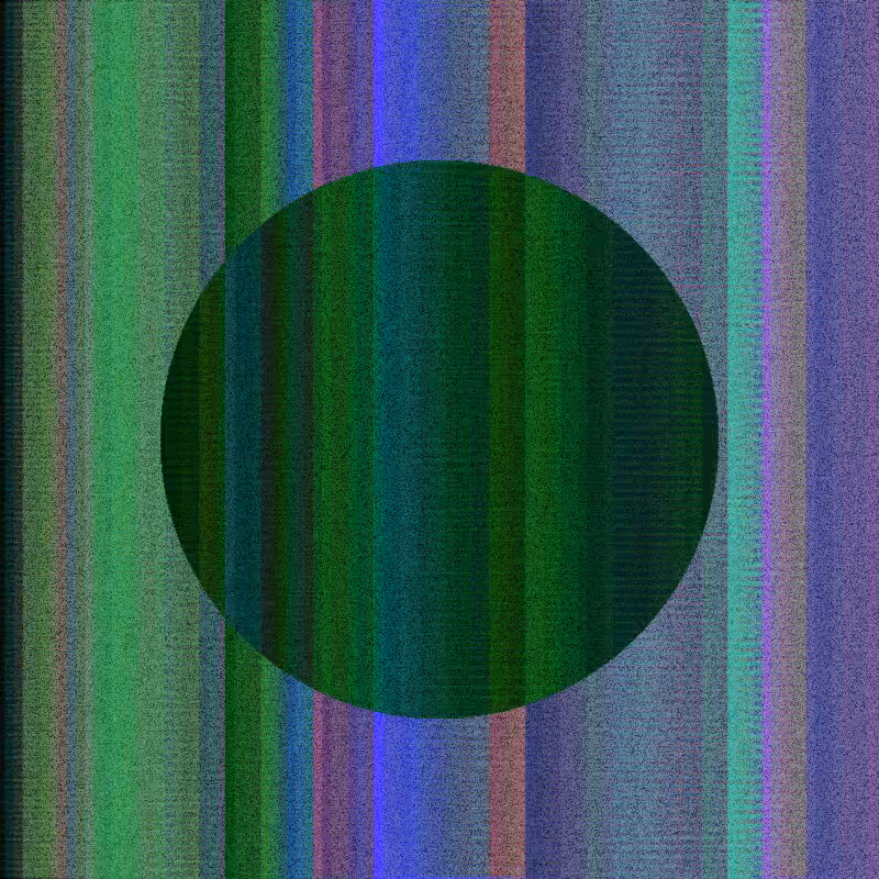 Columns & circle #13