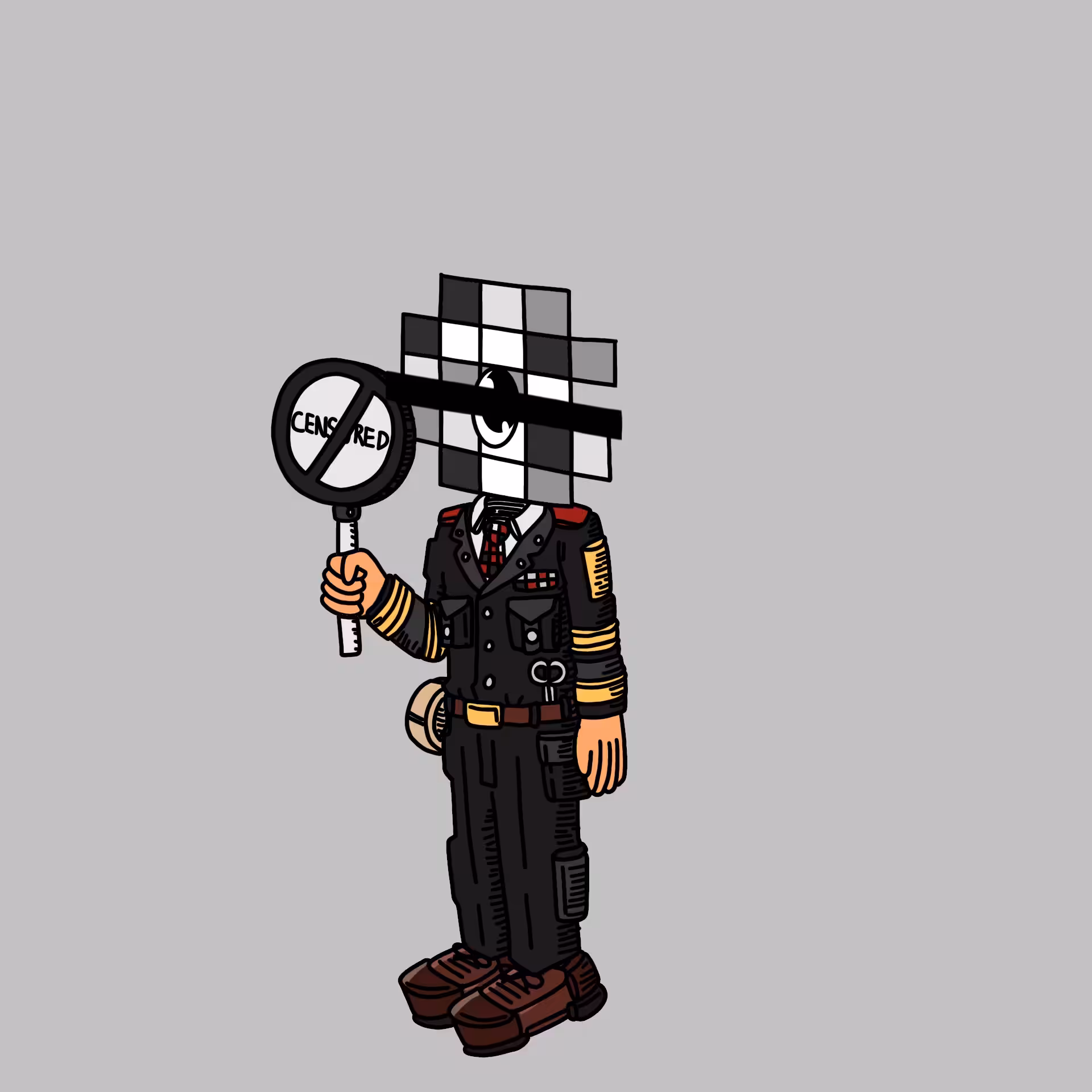 One eyed guys: Censor OEG