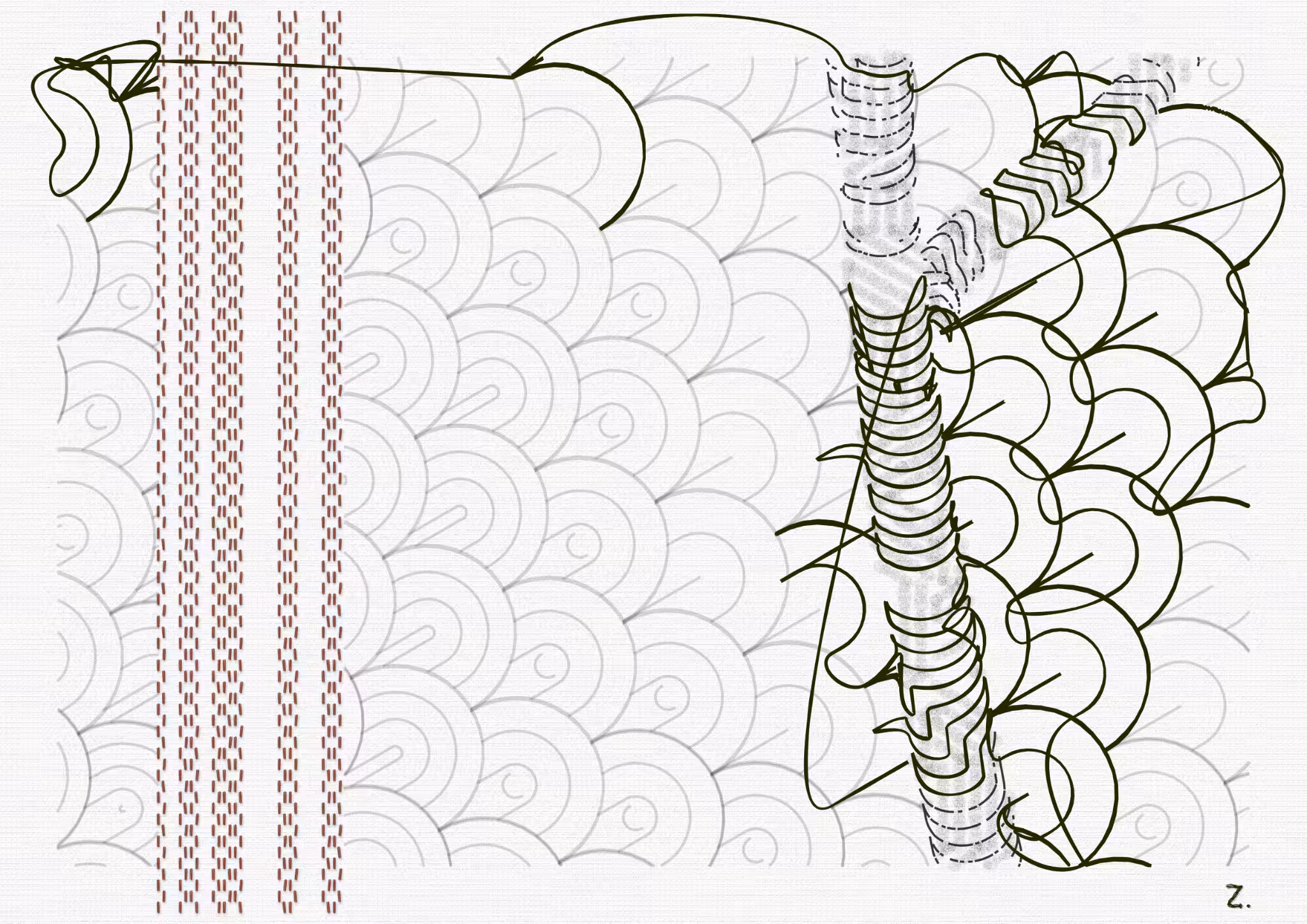 Aux Arbres #1966