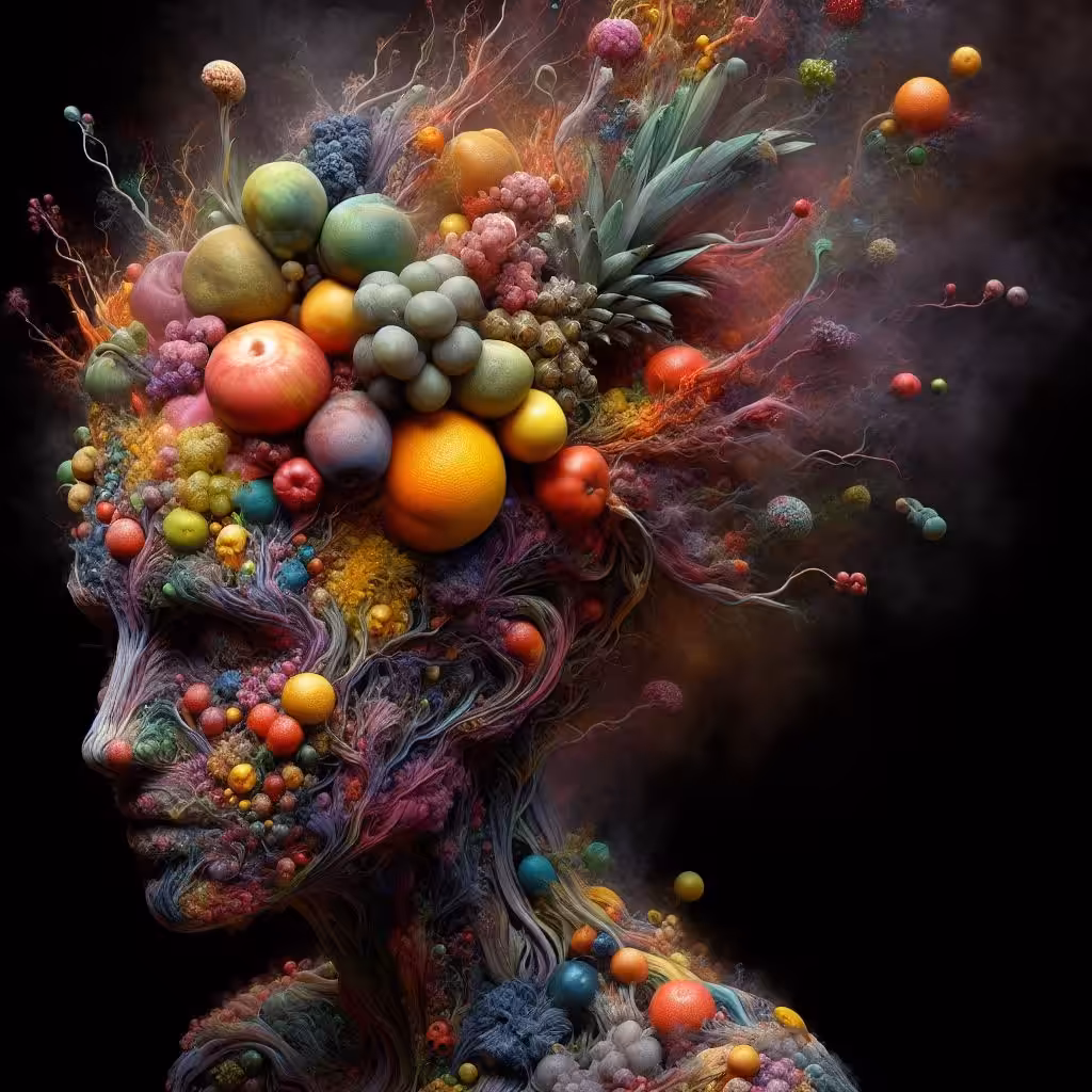 fruit man: 14 rendition