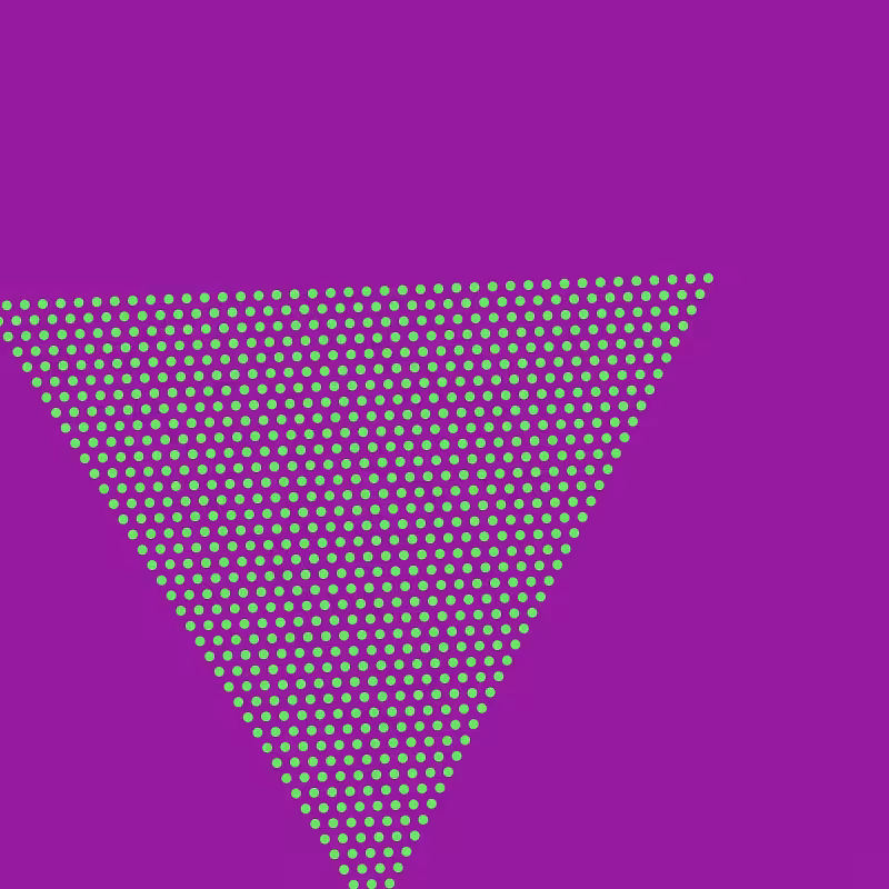 Triangle Color Study #54