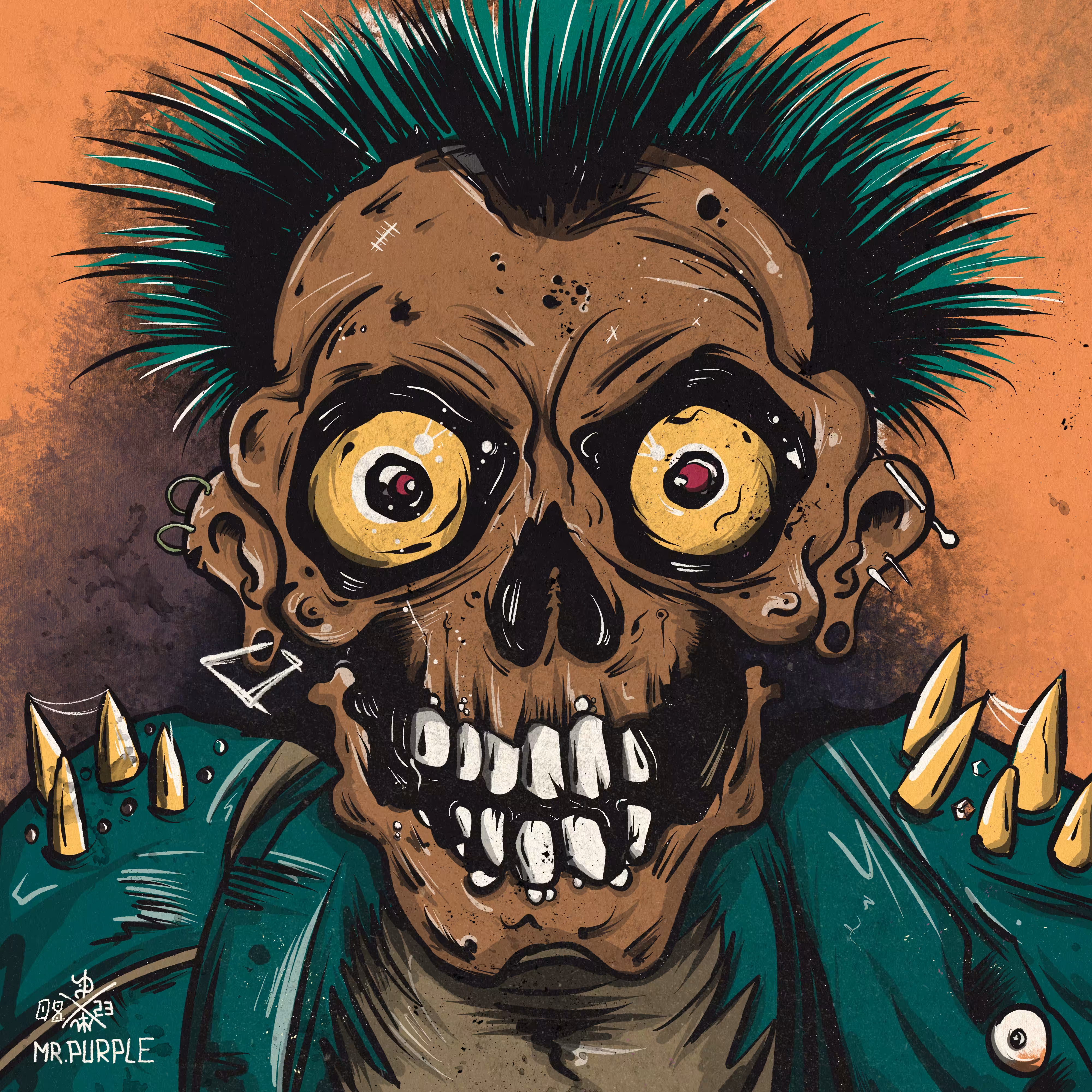 Skull of anarchy