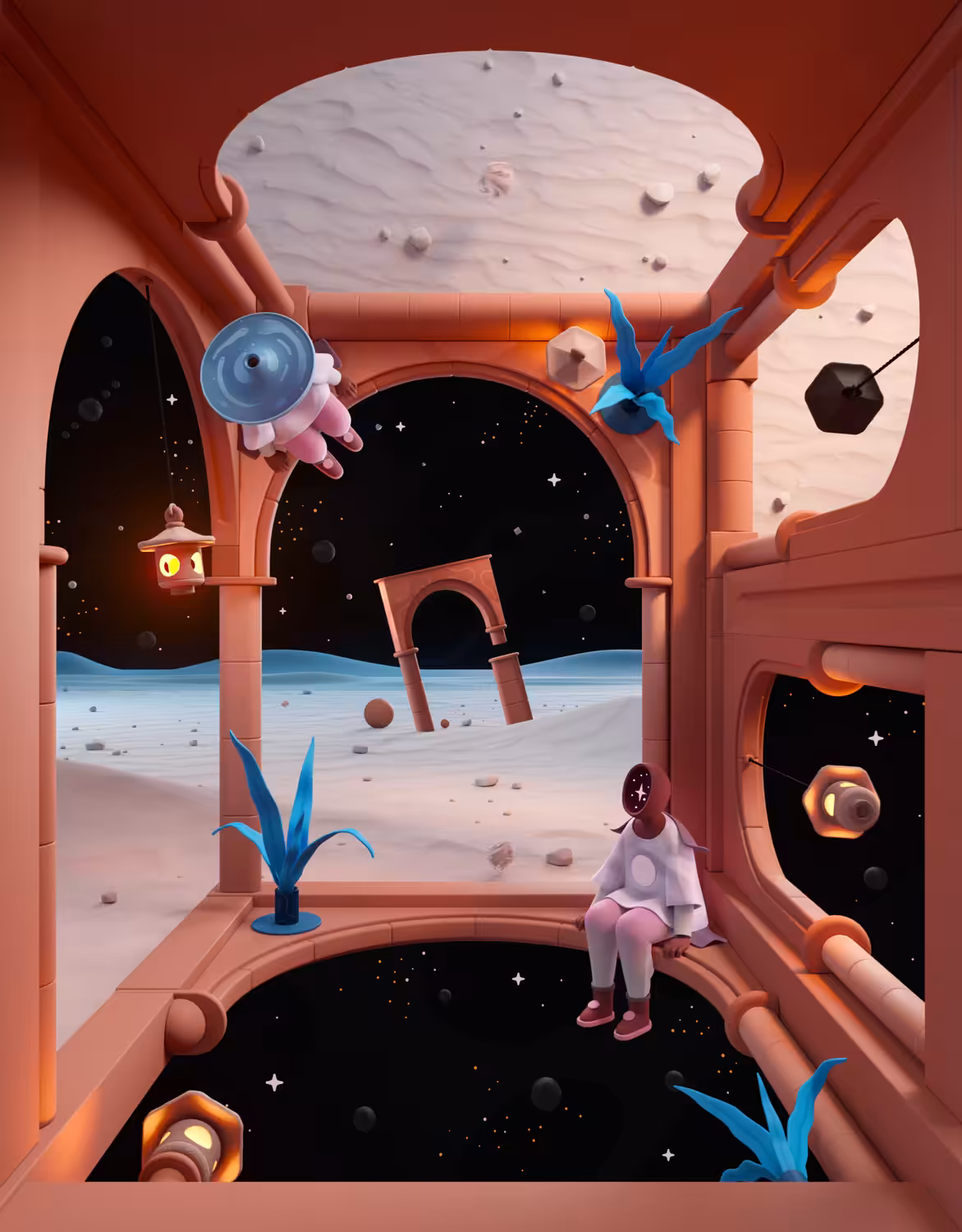 Another World II reinterpreted 
