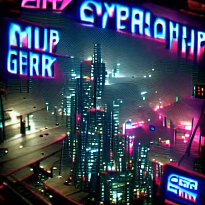 Cyberpunk City 1