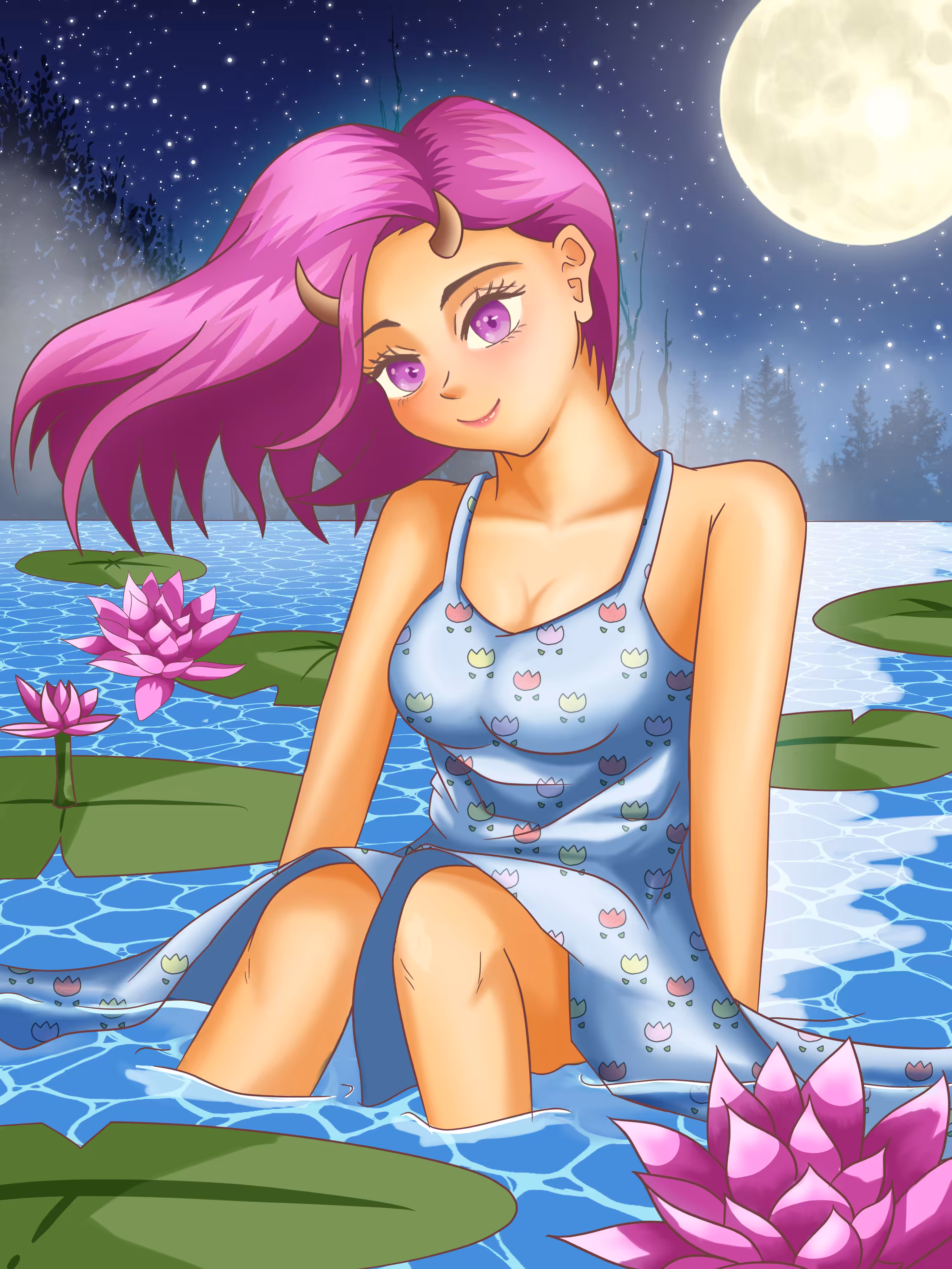 Moonlight on the Water #0008