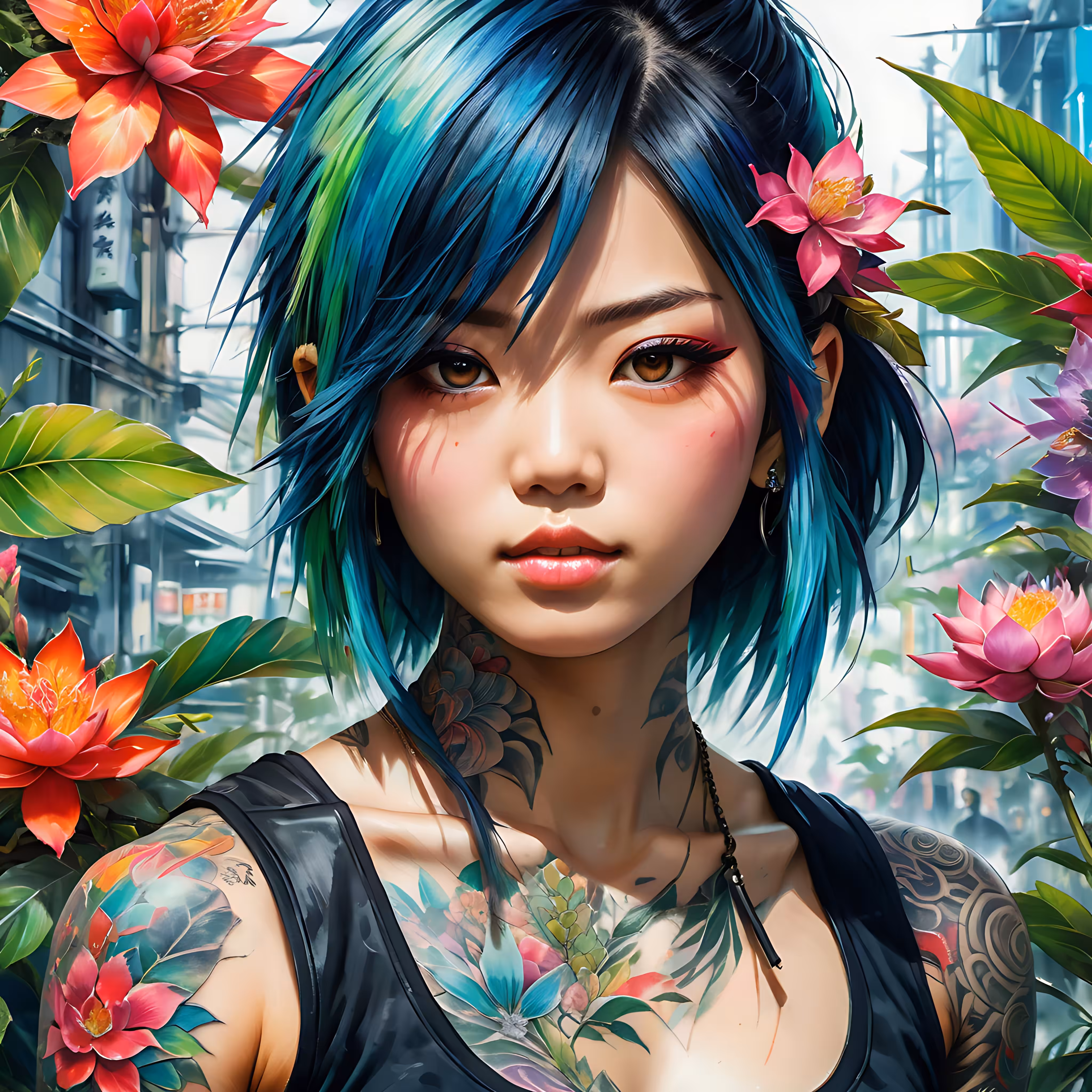 Kuro's World : Flower Girl