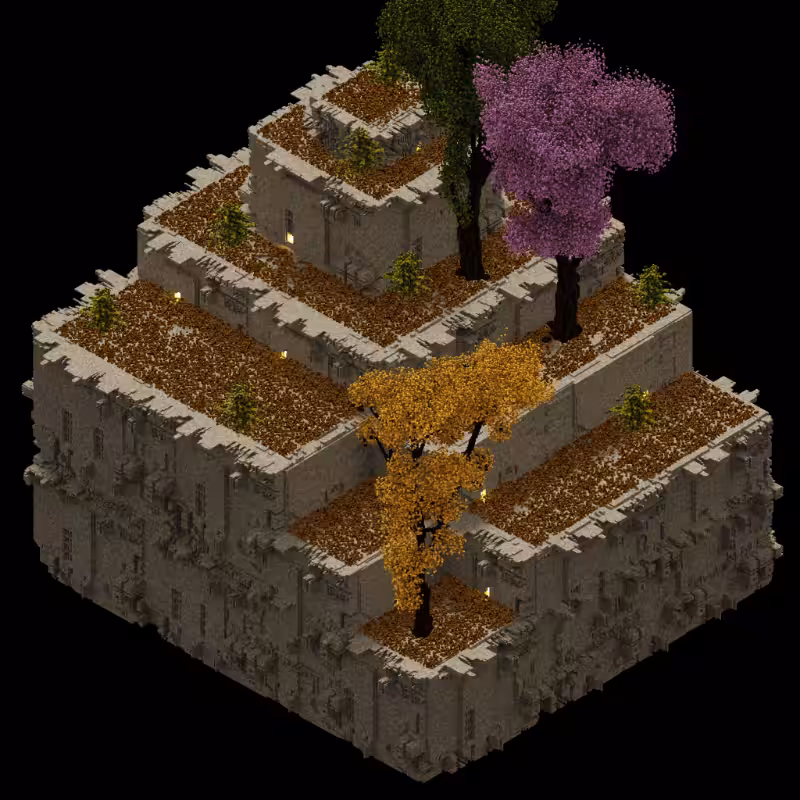 Voxel Temple #49
