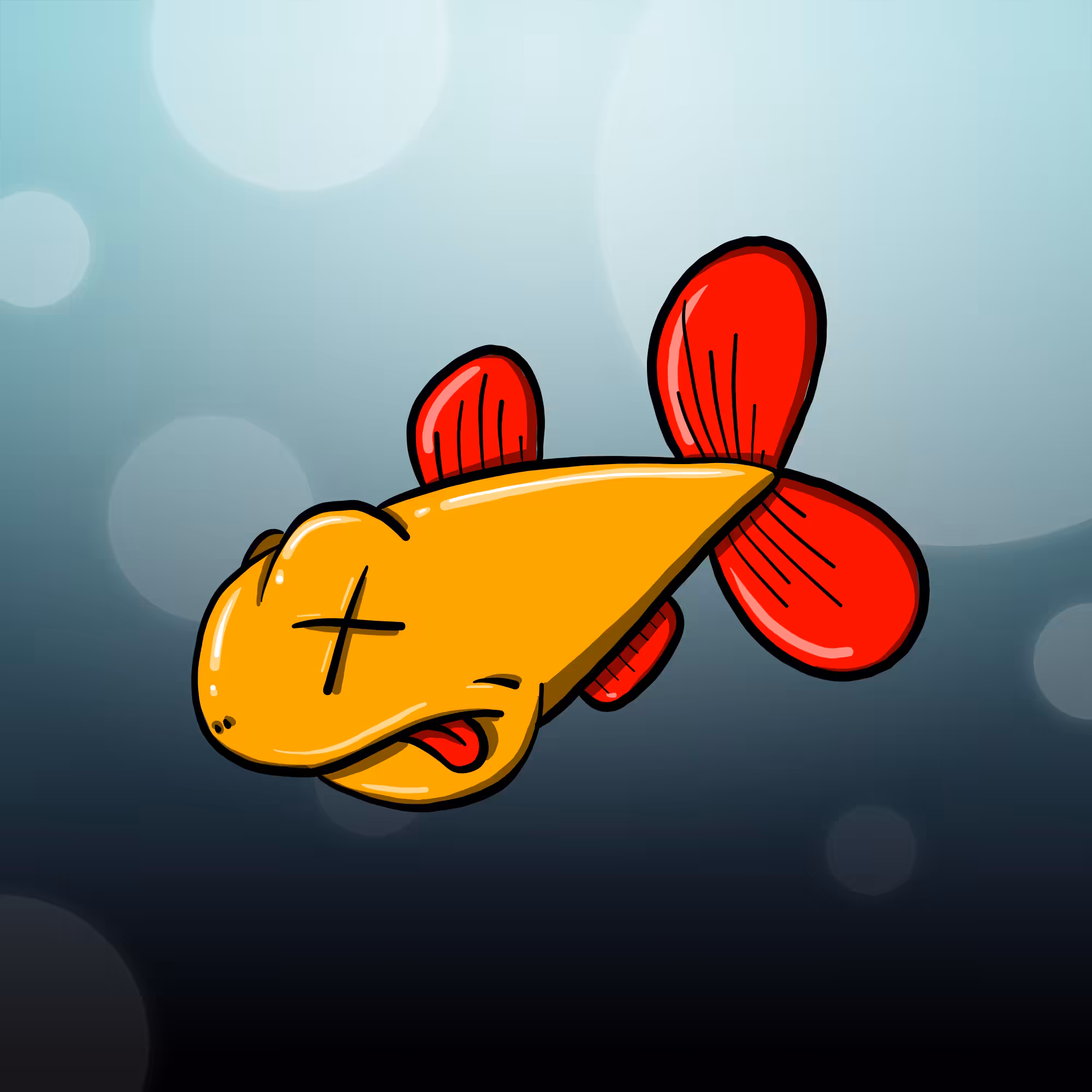 Neon Fish 50
