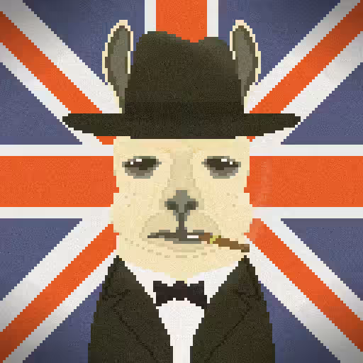 Winston Churchllama - Famous Llama 4