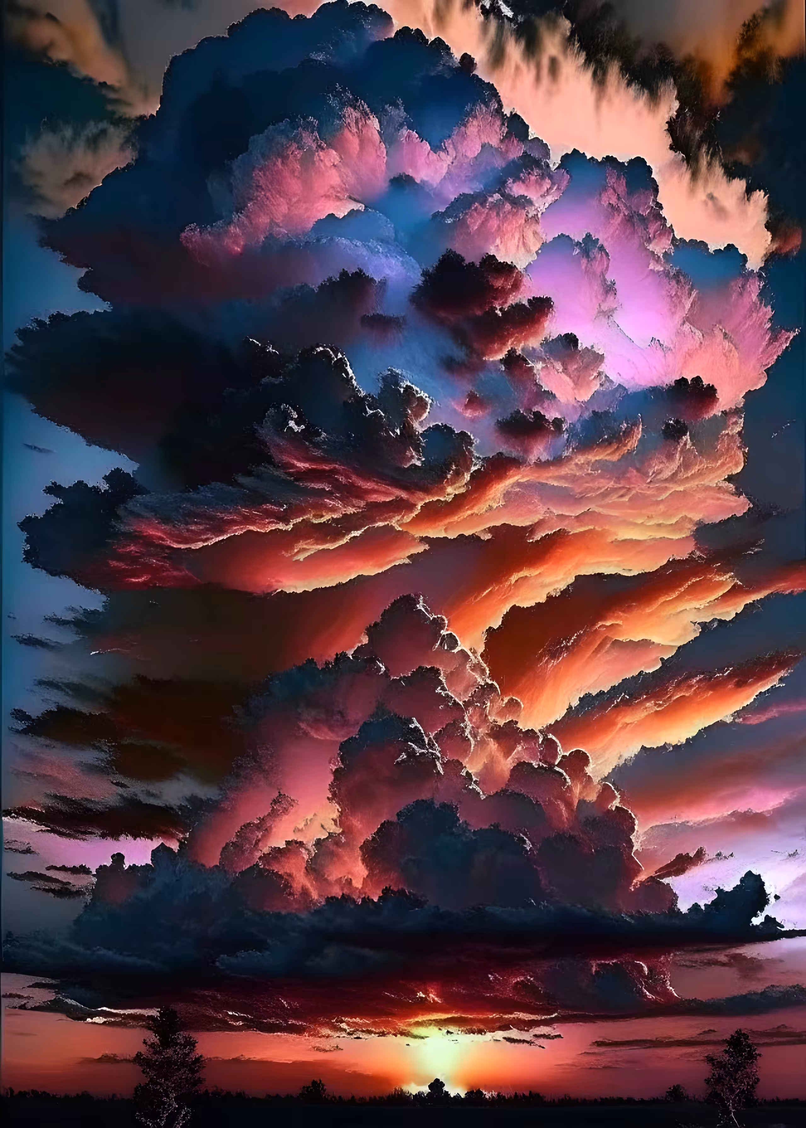 Nature Ai Photography: Storm Clouds 5