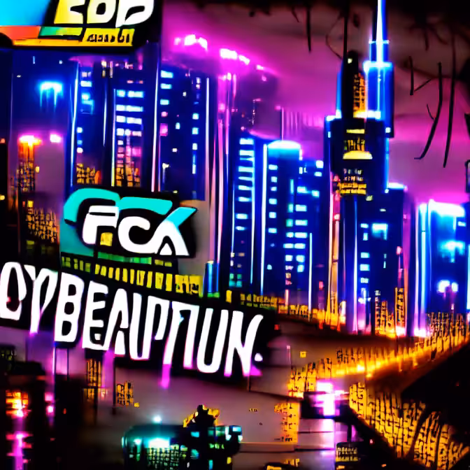 Cyberpunk Landscape 3