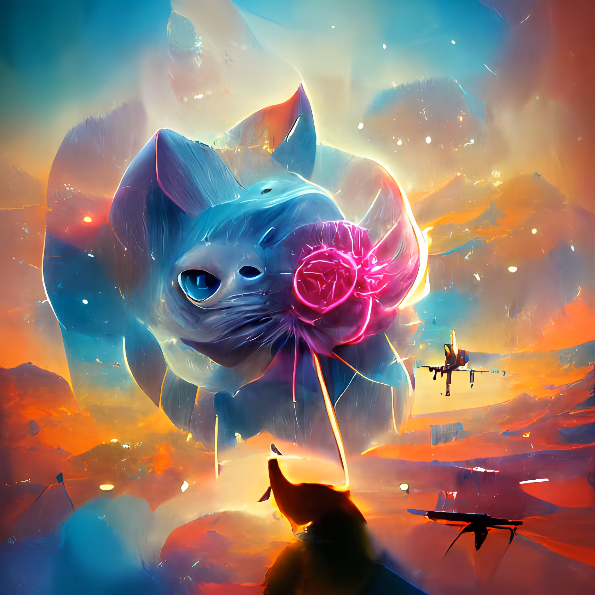 Cat robot space odsey#4