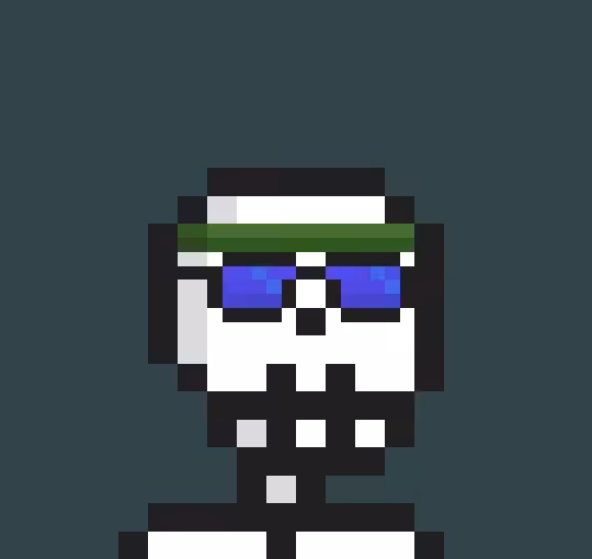 TezSkull #30 - Cool Athlete
