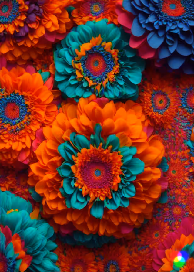 motion flowers